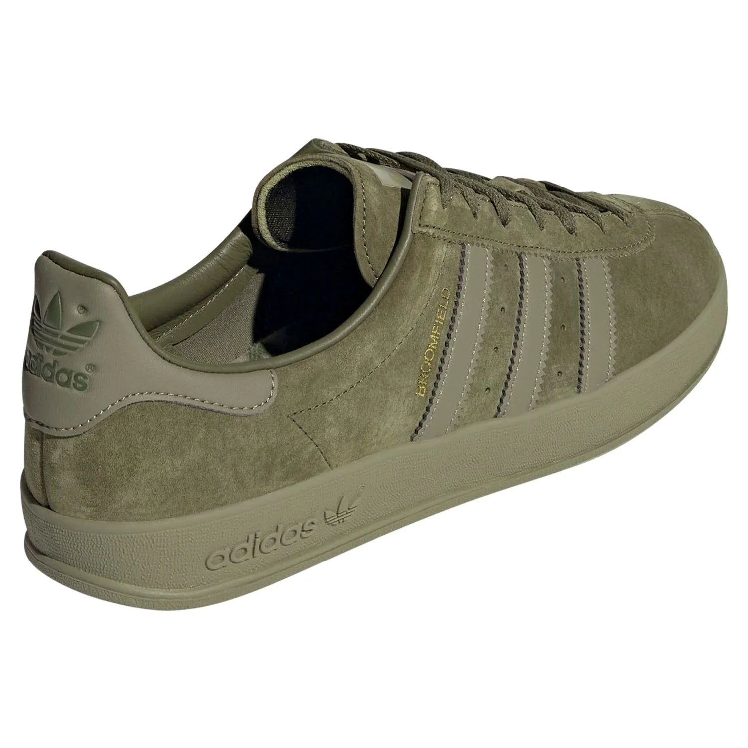adidas Originals Unisex Broomfield Shoes - Focus Olive / Orbit Green - Image 3