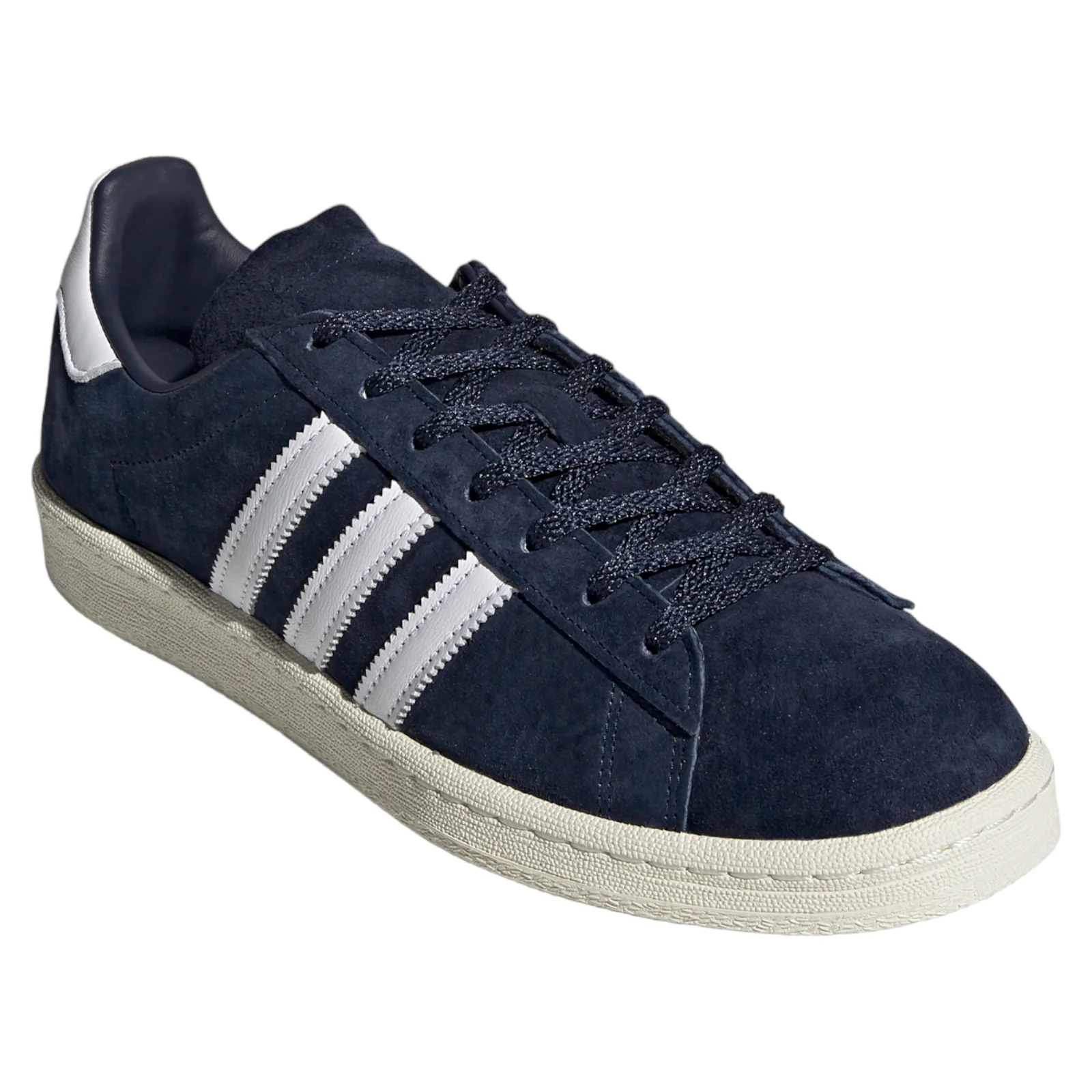 adidas Originals Unisex Campus 80s Shoes - Collegiate Navy / Cloud White - Image 2