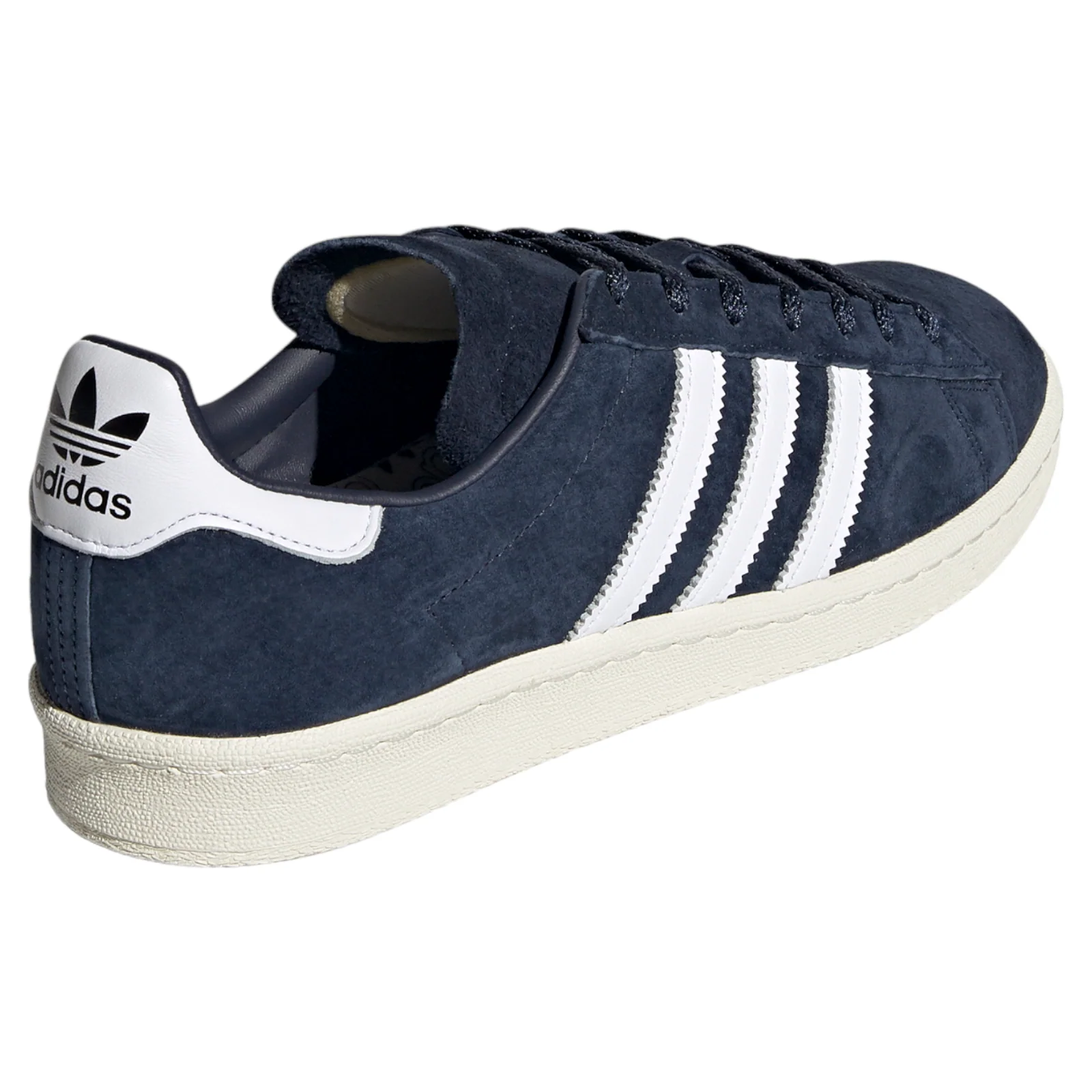 adidas Originals Unisex Campus 80s Shoes - Collegiate Navy / Cloud White - Image 3