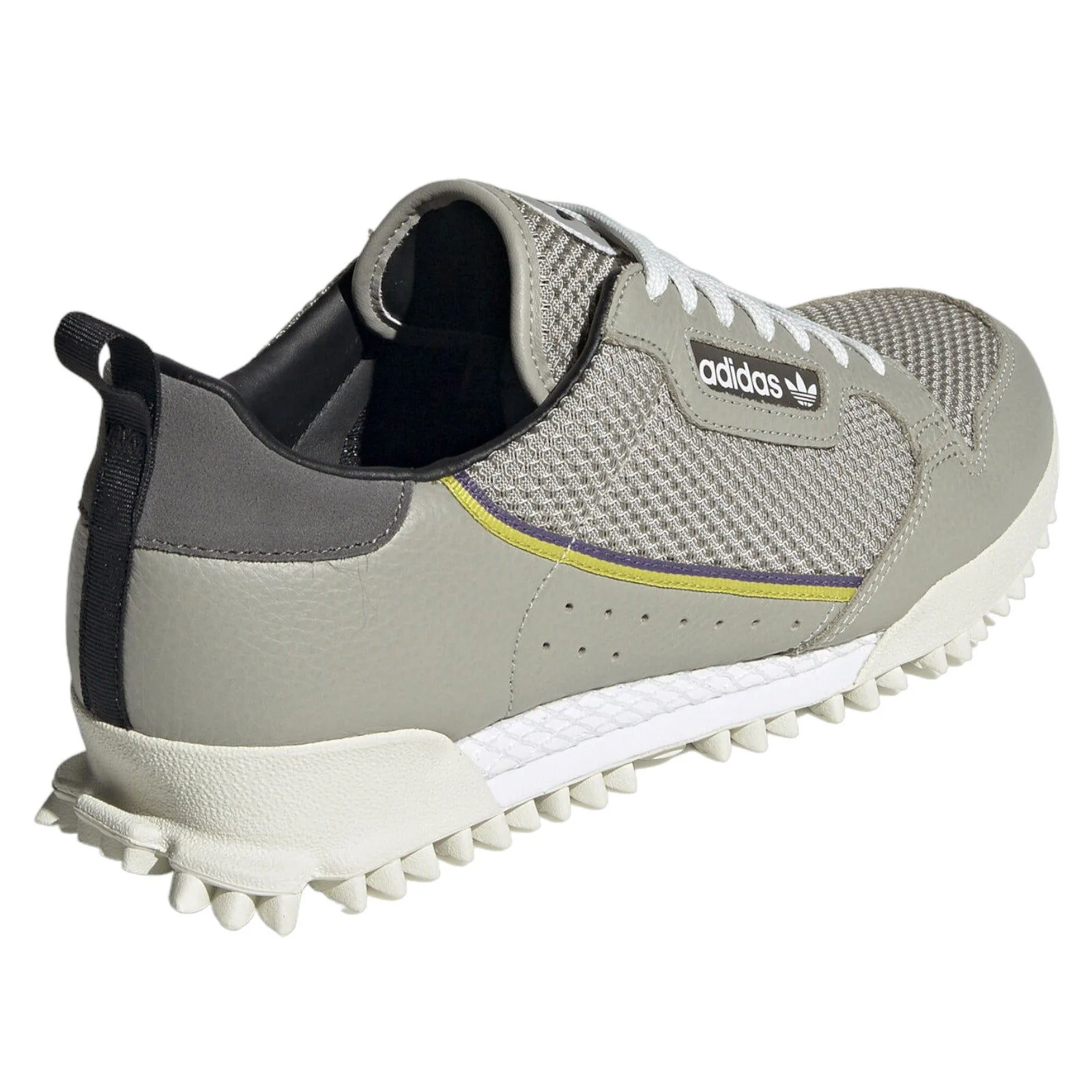 adidas Originals Unisex Continental 80 Baara Shoes - Sesame/Orbit Grey - Image 3