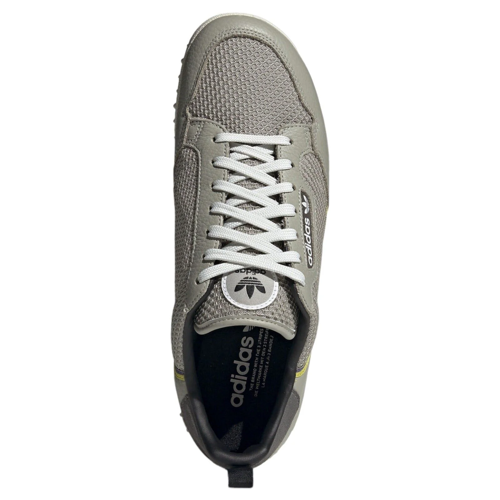 adidas Originals Unisex Continental 80 Baara Shoes - Sesame/Orbit Grey - Image 4
