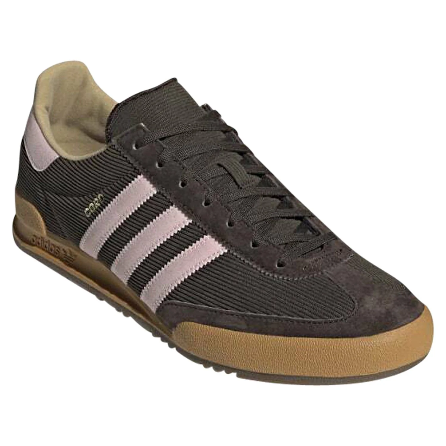 adidas Originals Unisex Cord Trainers - Brown / Pink - Image 2