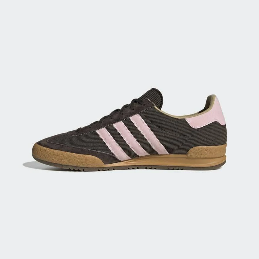 adidas Originals Unisex Cord Trainers - Brown / Pink - Image 4