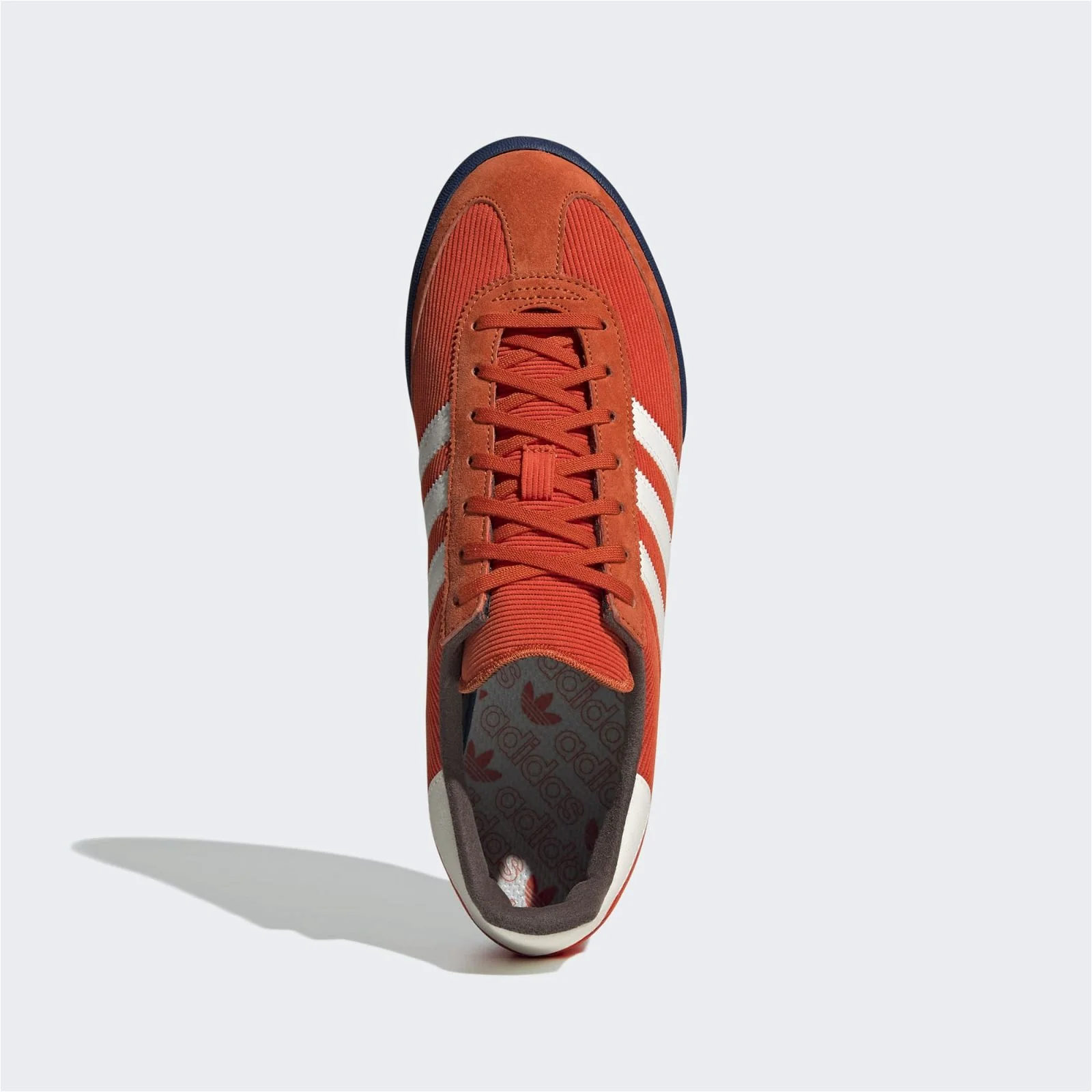 adidas Originals Unisex Cord Trainers - Orange / White - Image 6