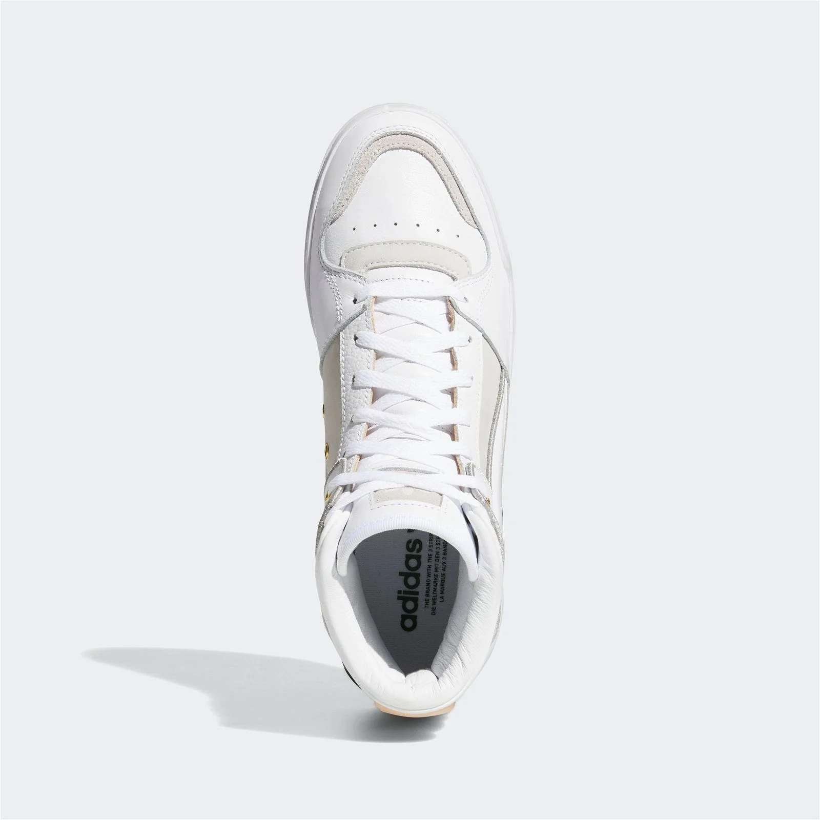 adidas Originals Unisex Forum Luxe Shoes - Mid White Collegiate Green - Image 6