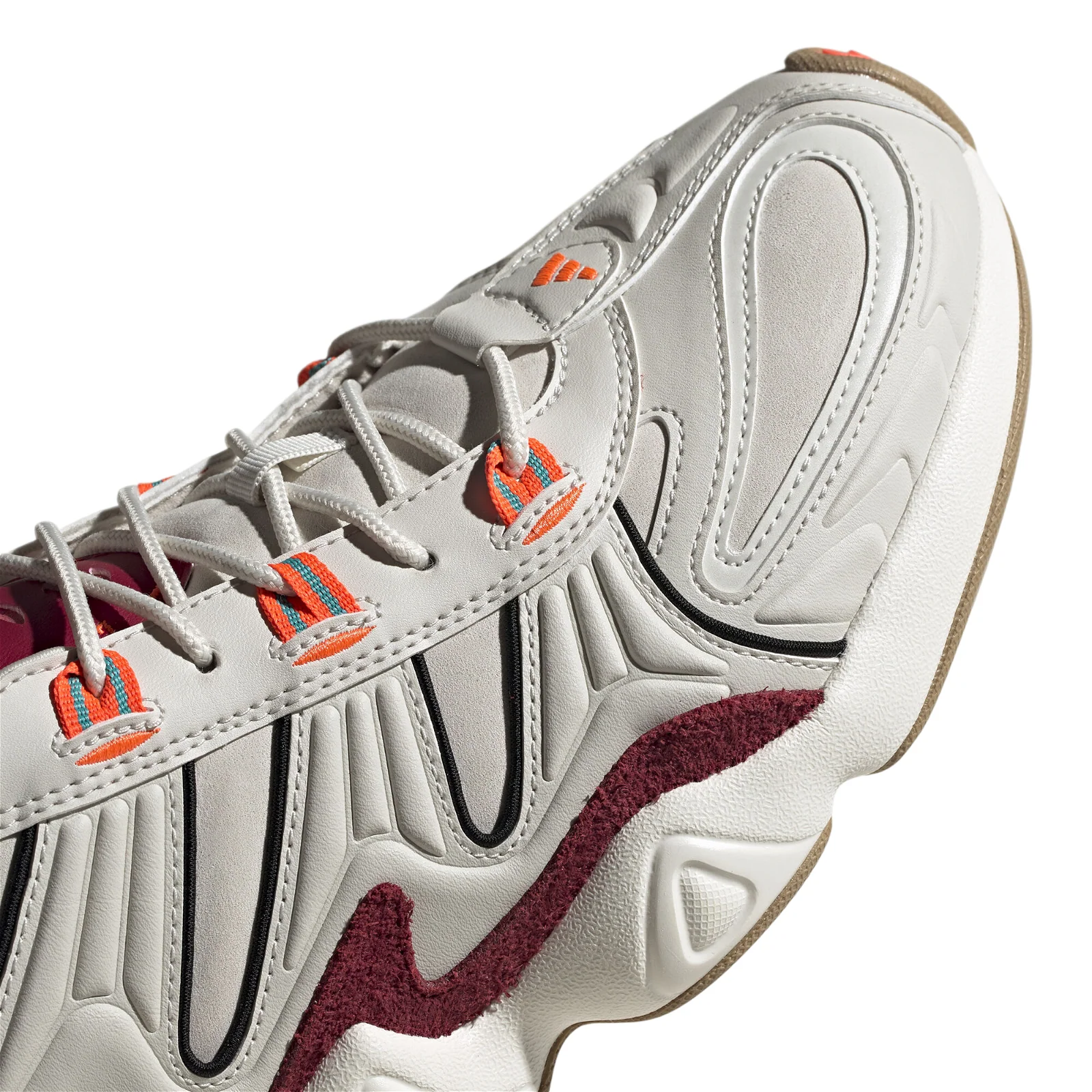 adidas Originals Unisex FYW S-97 Trainers - White / Solar Red - Image 4