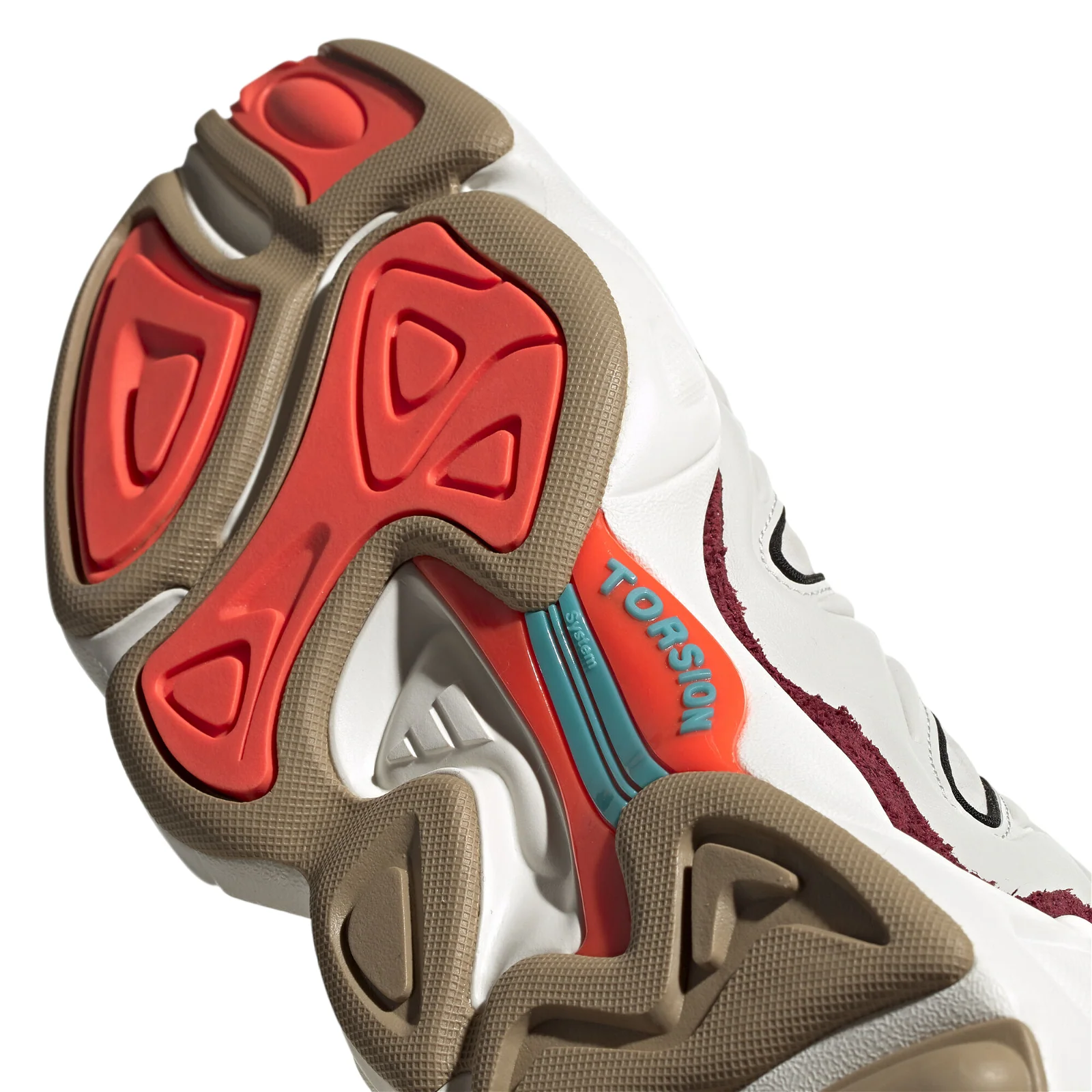 adidas Originals Unisex FYW S-97 Trainers - White / Solar Red - Image 5