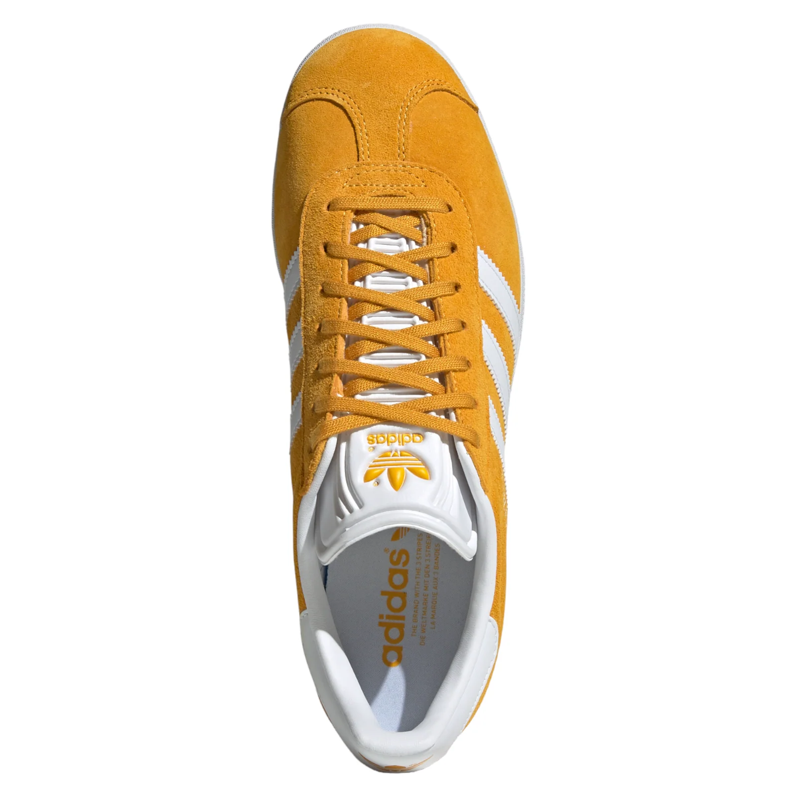 adidas Originals Unisex Gazelle Trainers - Yellow - Image 4
