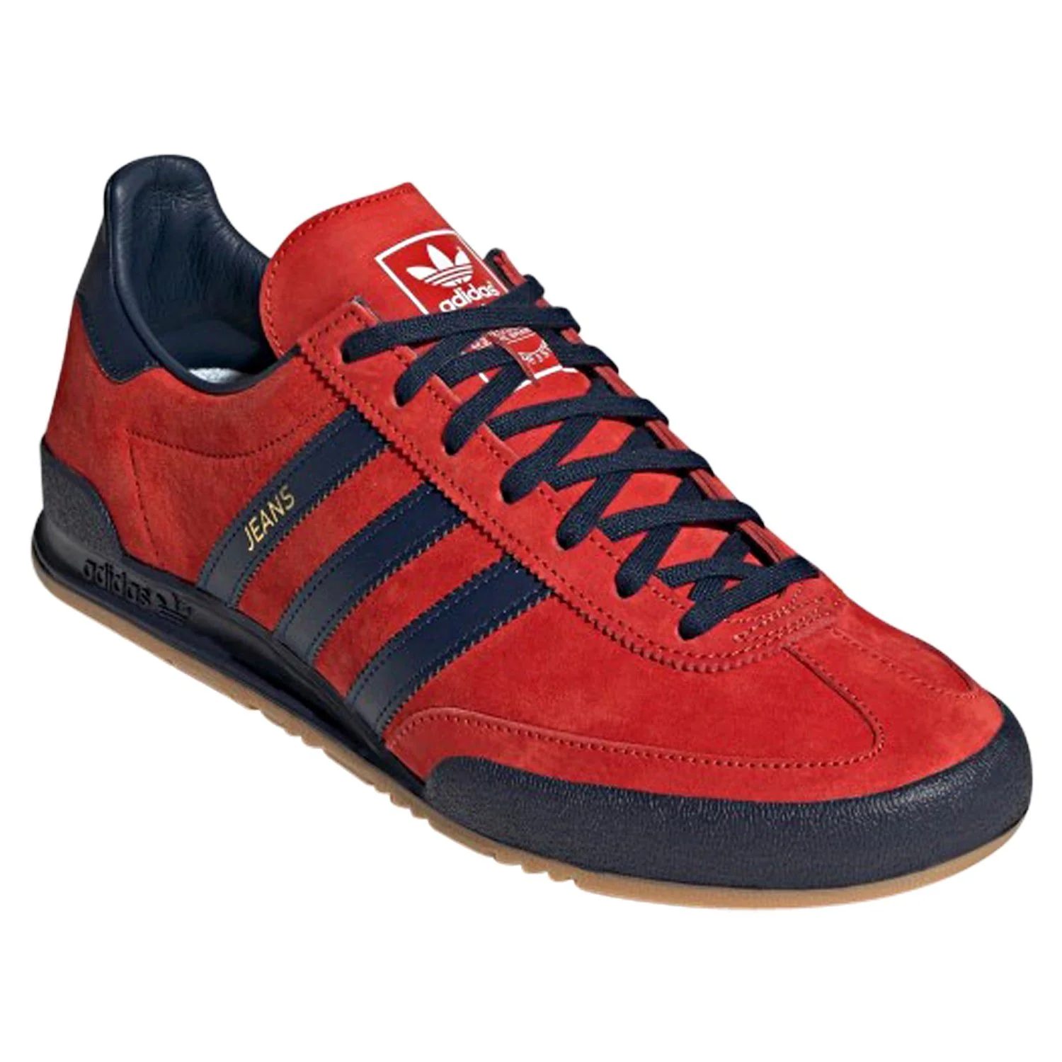 adidas Originals Unisex Jeans Shoes - Red / Collegiate Navy / Gold Metallic - Image 2