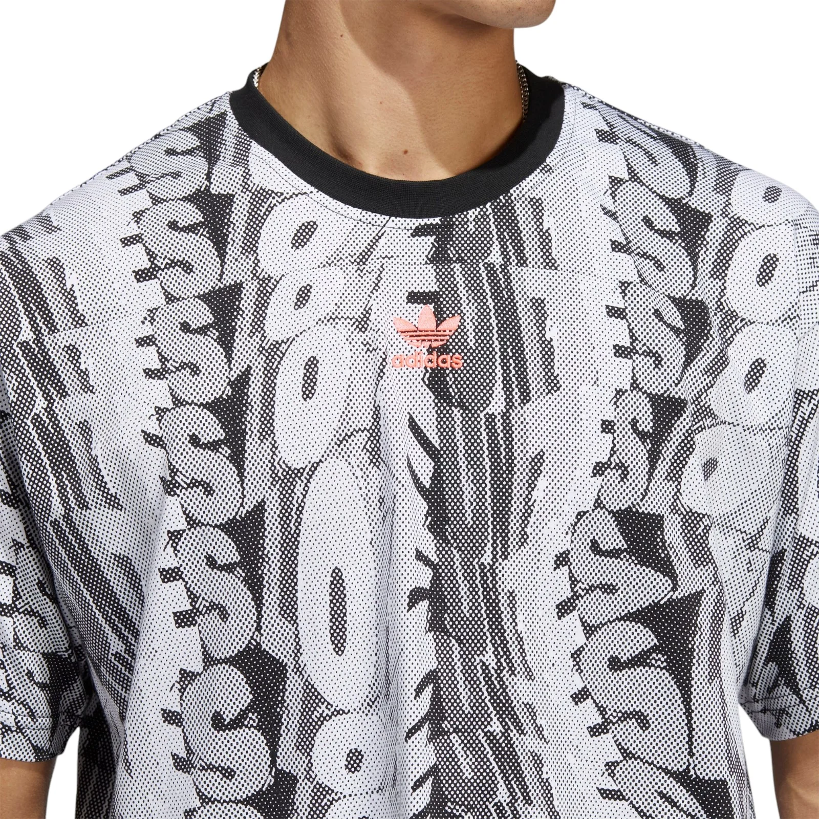 adidas Originals Unisex Love Unites Doodle Print Tee - Multi - Image 4