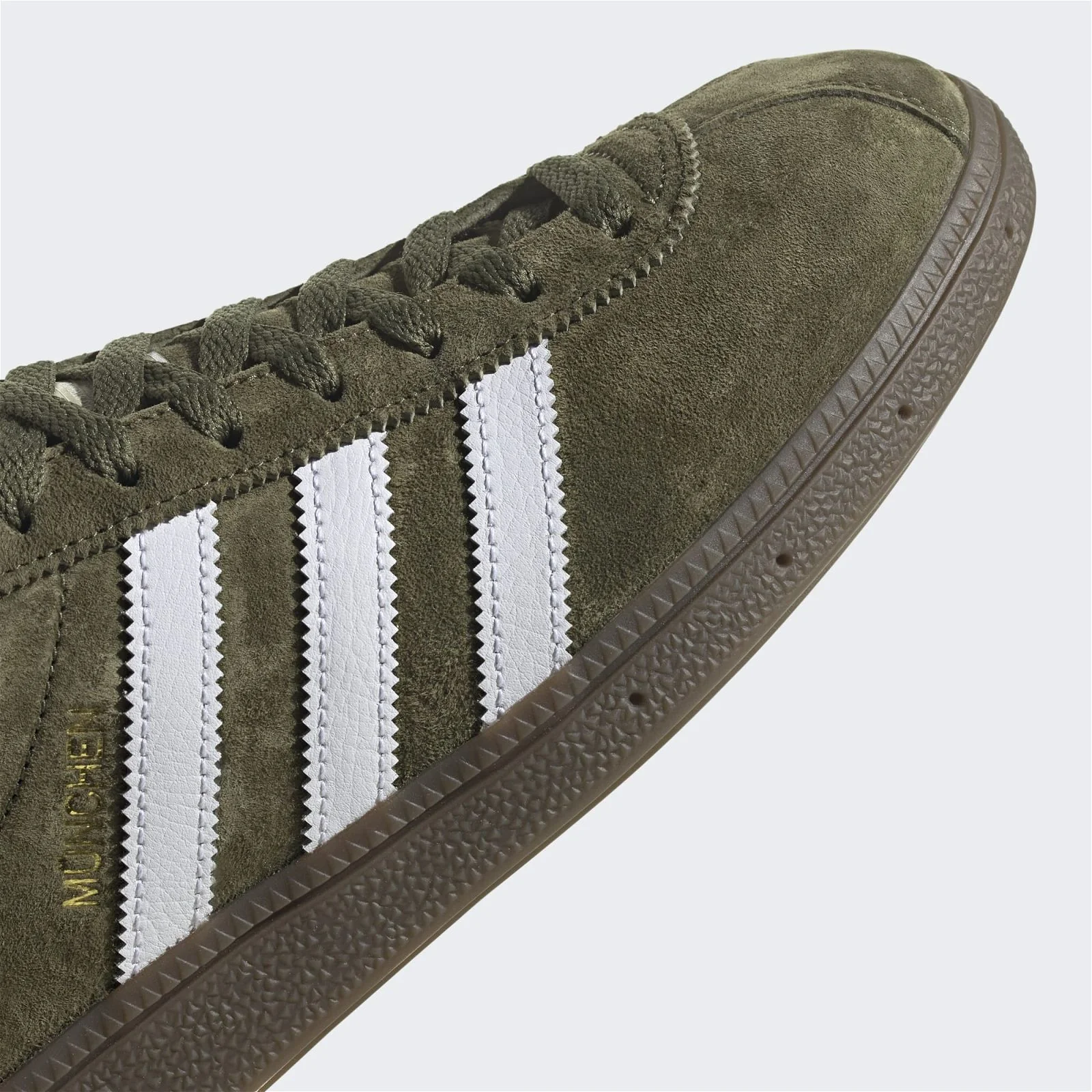 adidas Originals Unisex Munchen Shoes - Green - Image 4