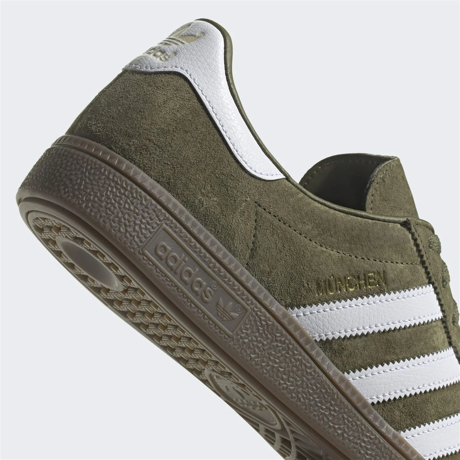 adidas Originals Unisex Munchen Shoes - Green - Image 5
