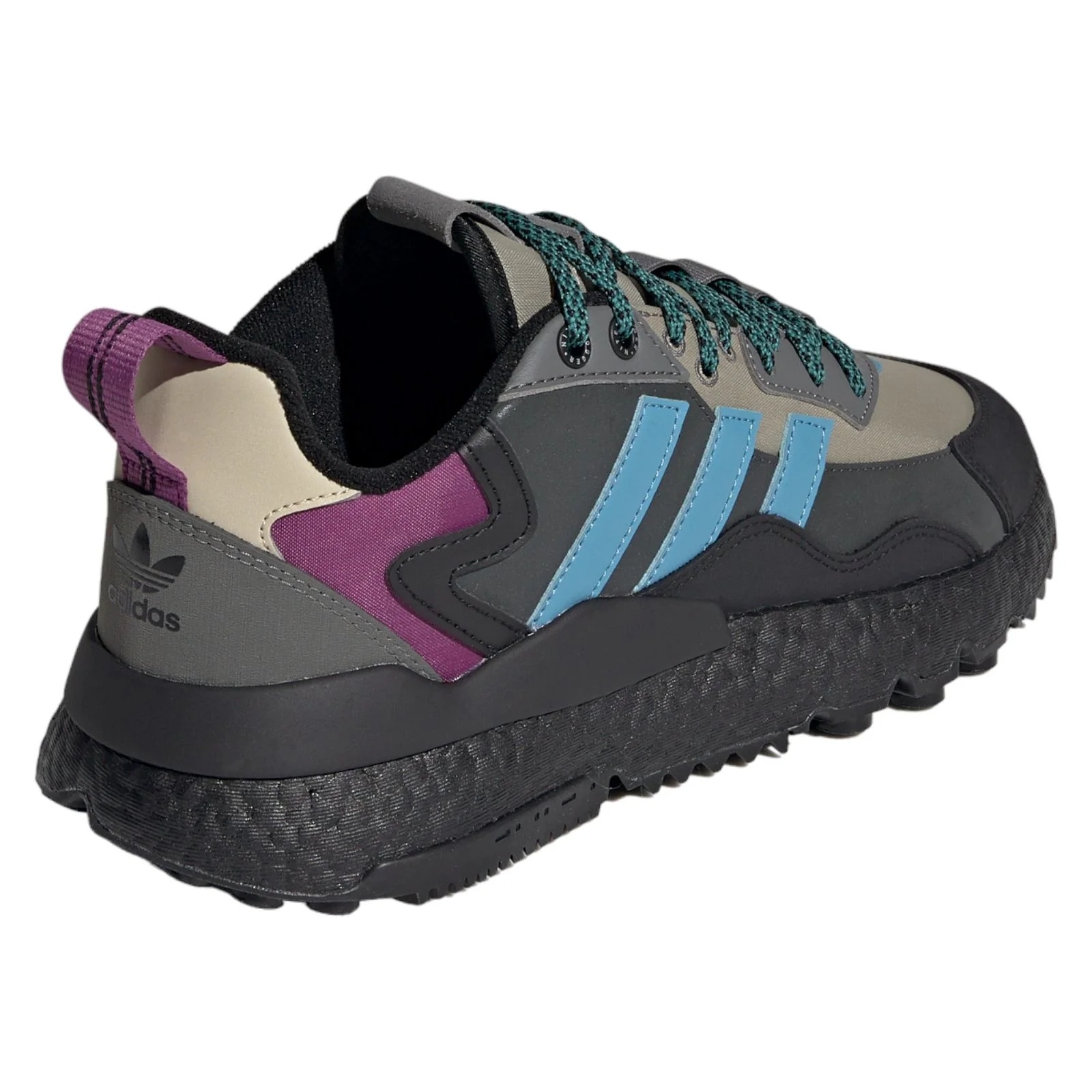 adidas Originals Unisex Nite Jogger Winterized Shoes - Black - Image 3