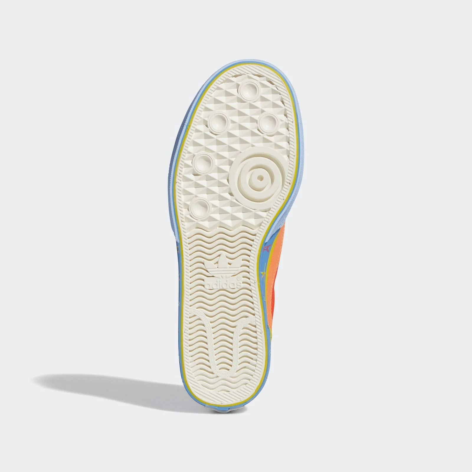 adidas Originals Unisex Nizza Slip-On Pride Shoes - Multi - Image 7