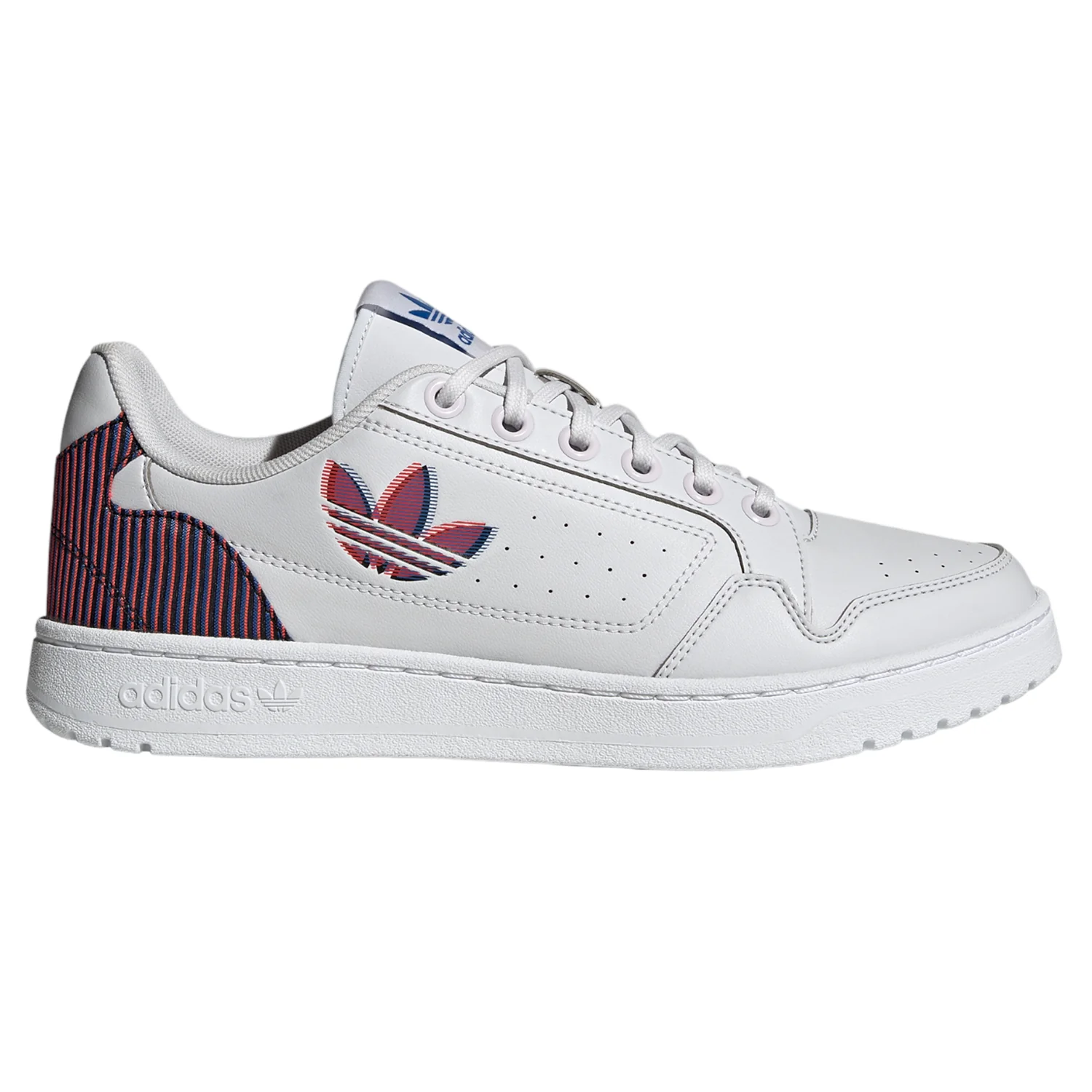 adidas Originals Unisex NY 90 Shoes - Dash Grey / Solar Red