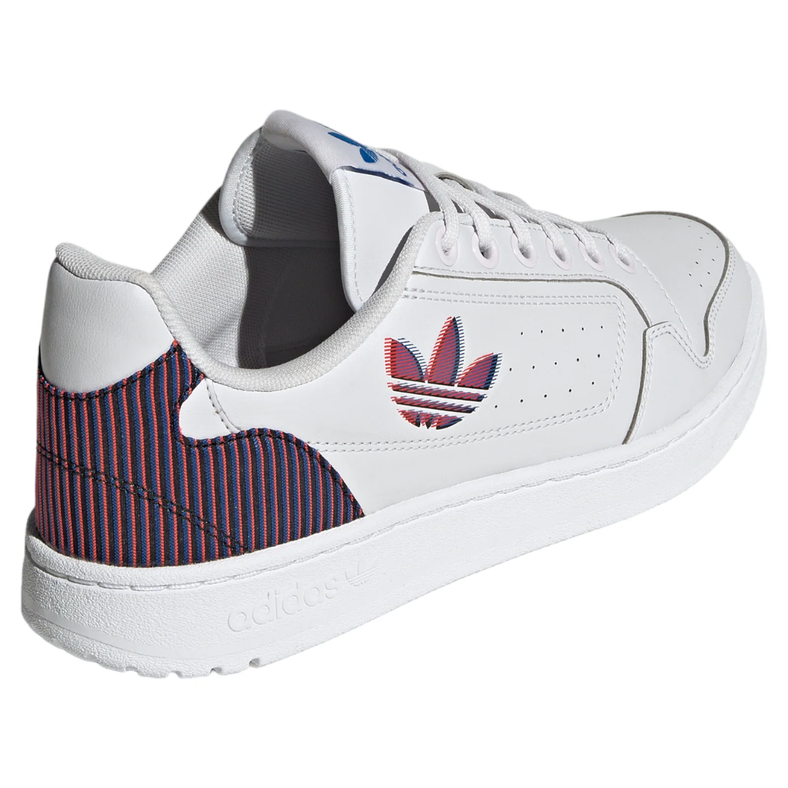 adidas Originals Unisex NY 90 Shoes - Dash Grey / Solar Red - Image 3