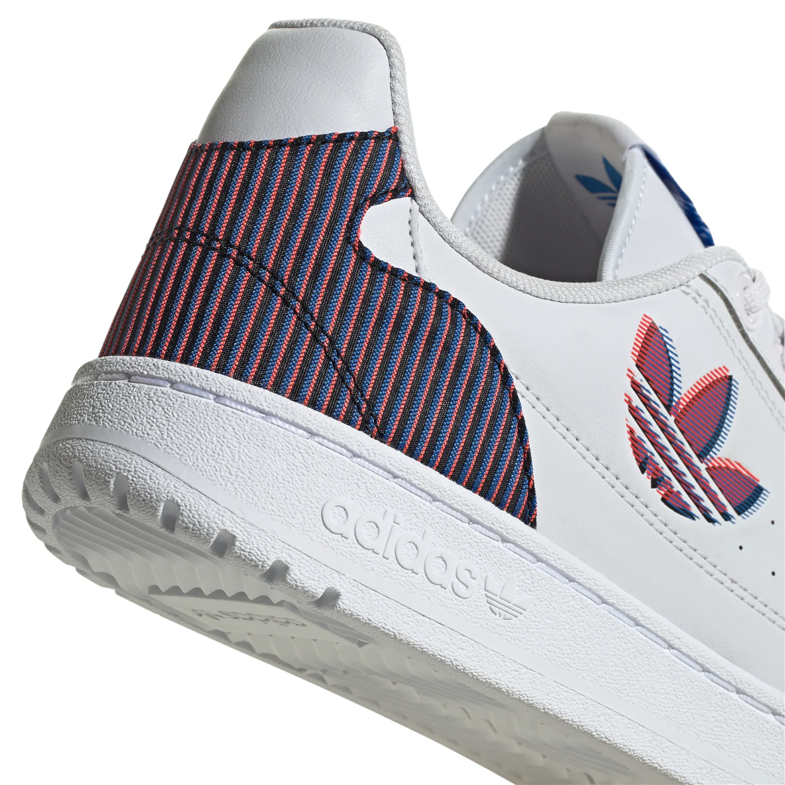 adidas Originals Unisex NY 90 Shoes - Dash Grey / Solar Red - Image 4