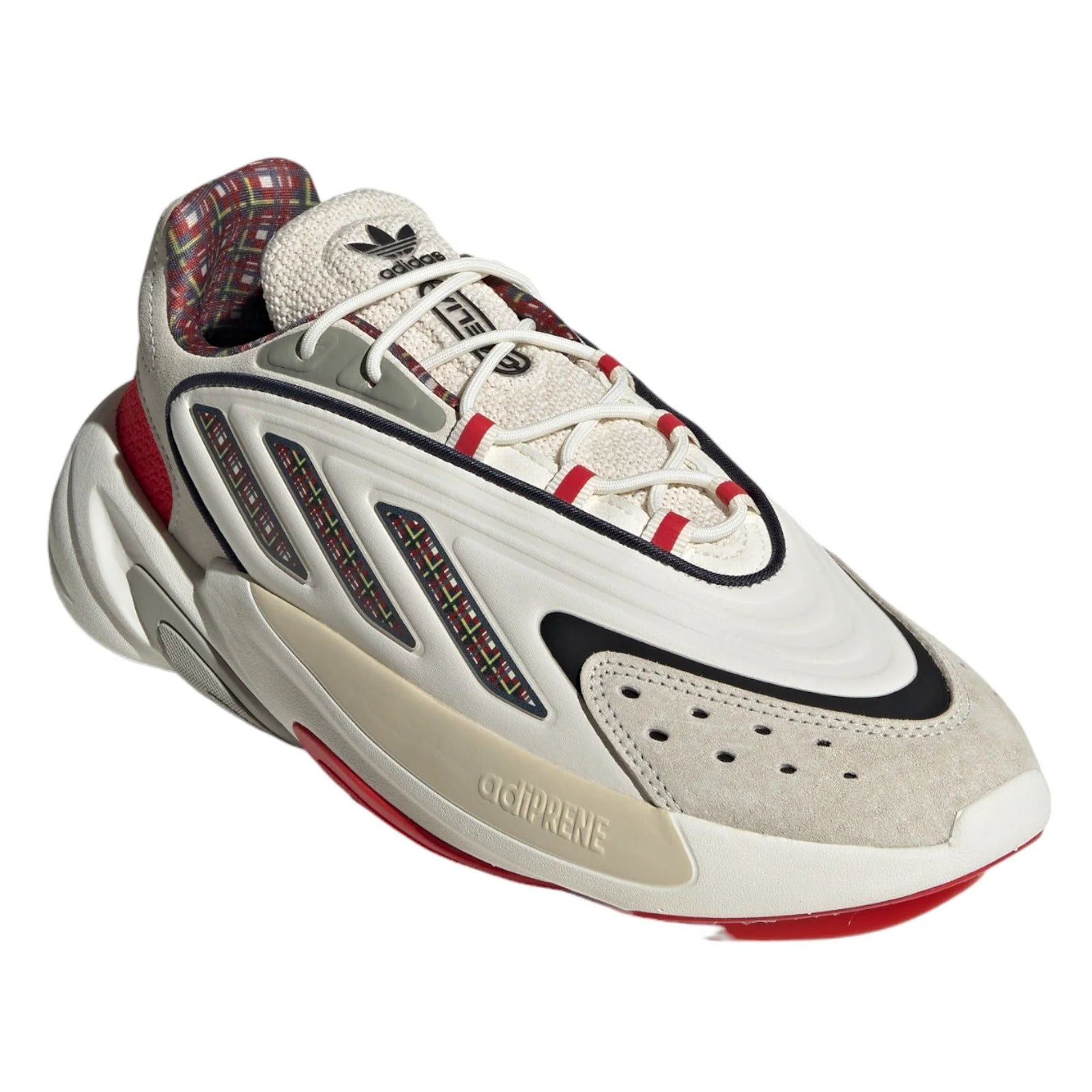 adidas Originals Unisex Ozelia Trainers - White / Vivid Red - Image 2
