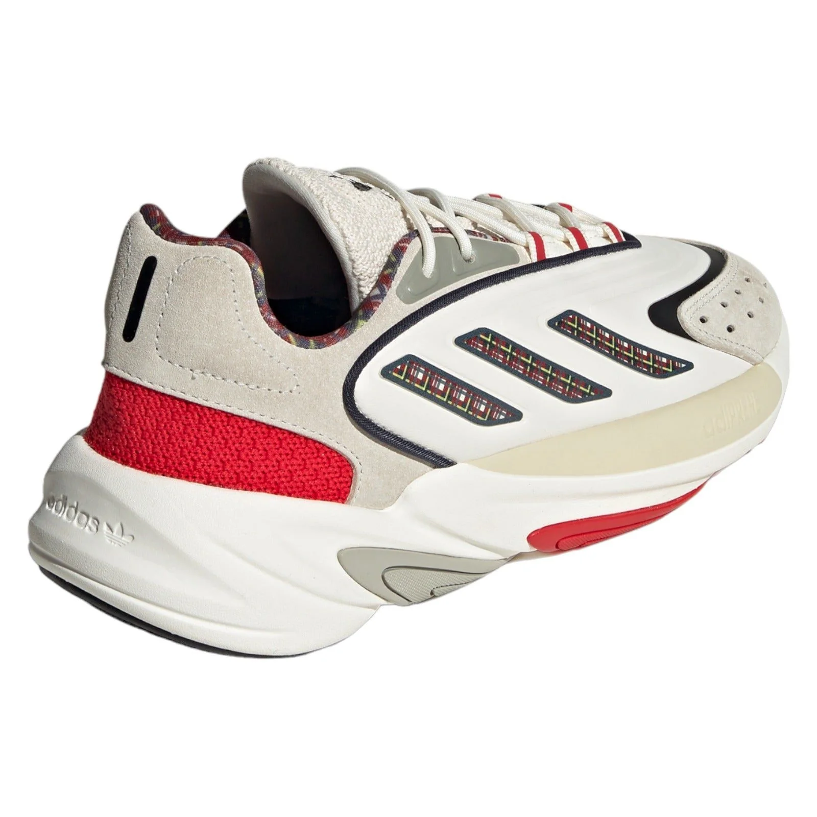 adidas Originals Unisex Ozelia Trainers - White / Vivid Red - Image 3