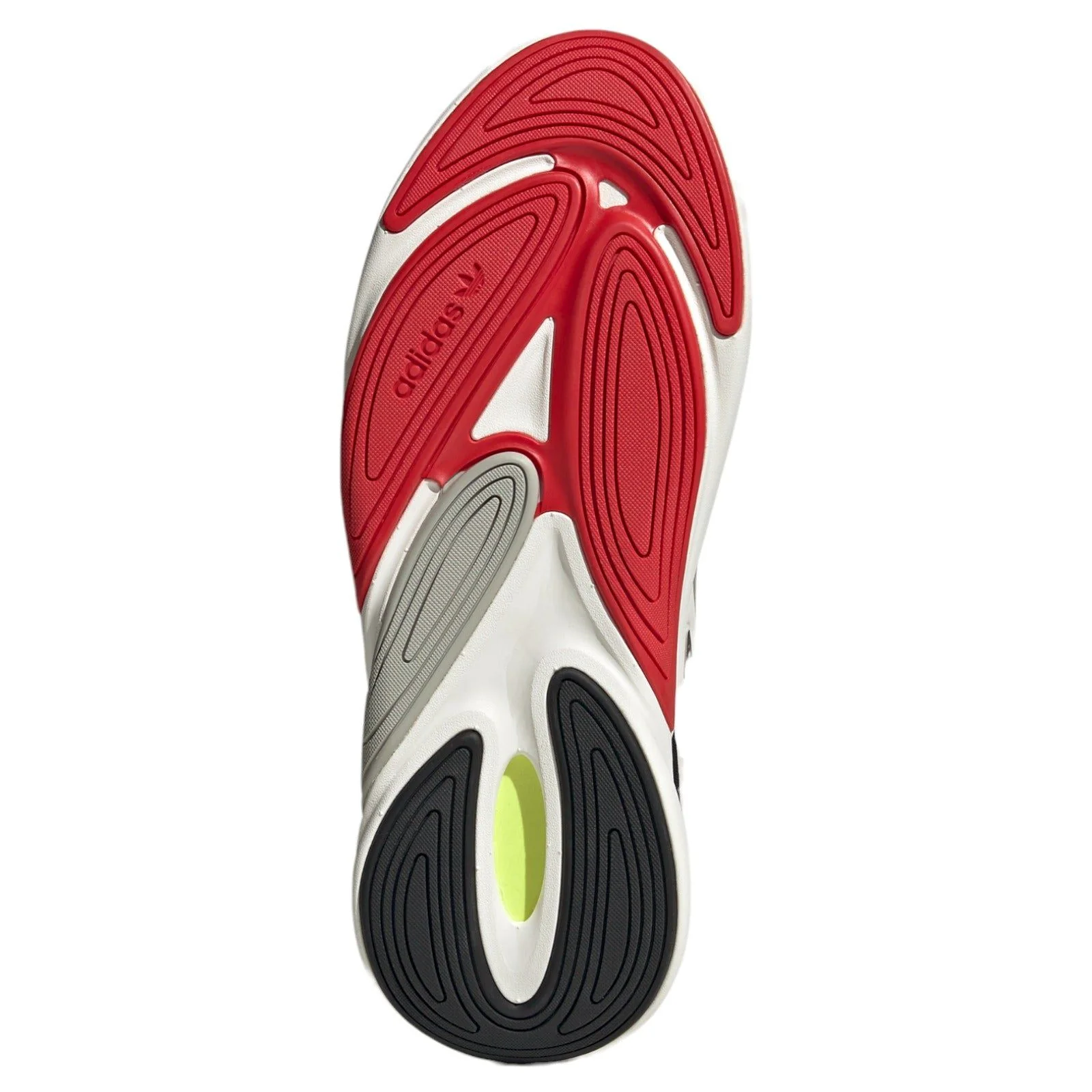 adidas Originals Unisex Ozelia Trainers - White / Vivid Red - Image 5