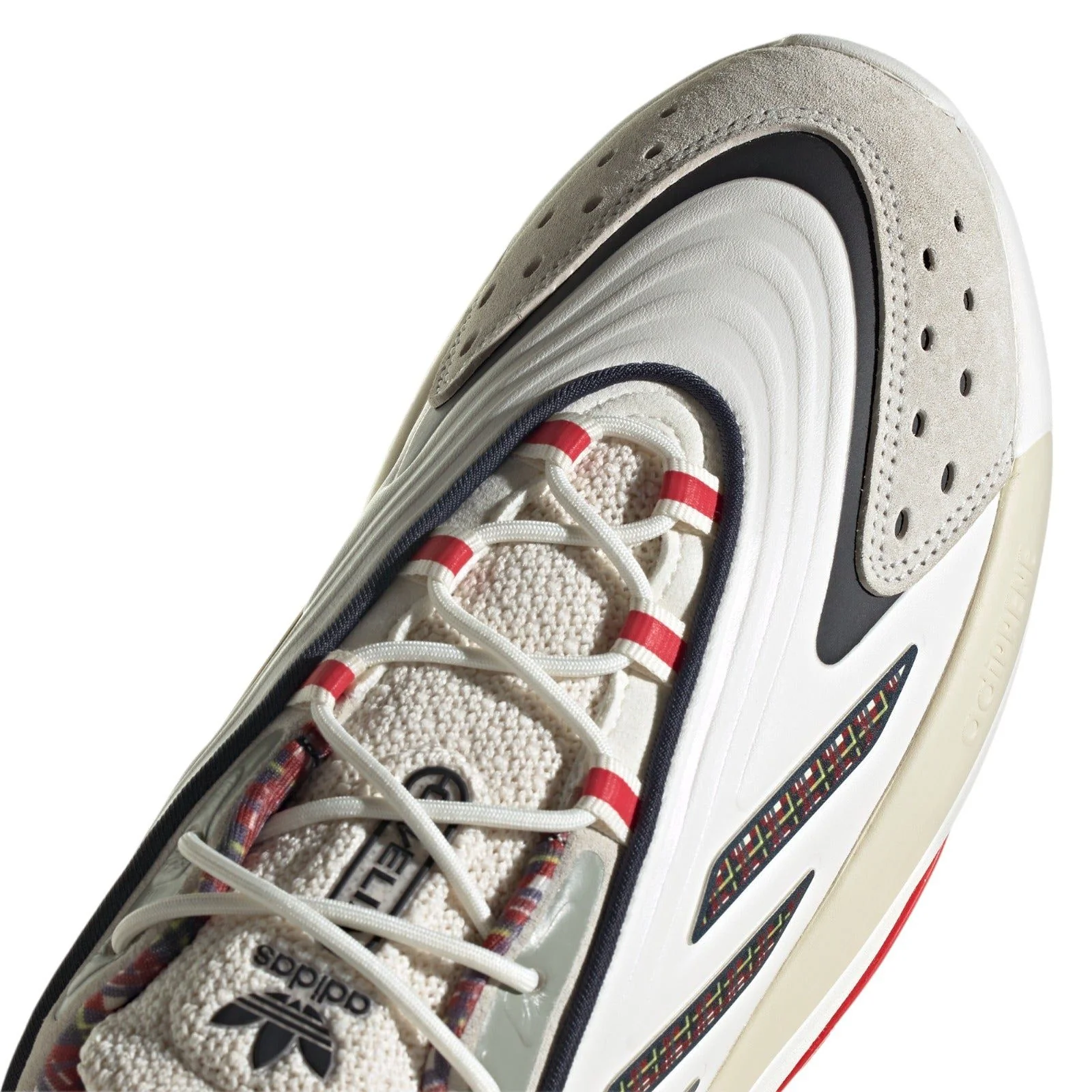 adidas Originals Unisex Ozelia Trainers - White / Vivid Red - Image 6