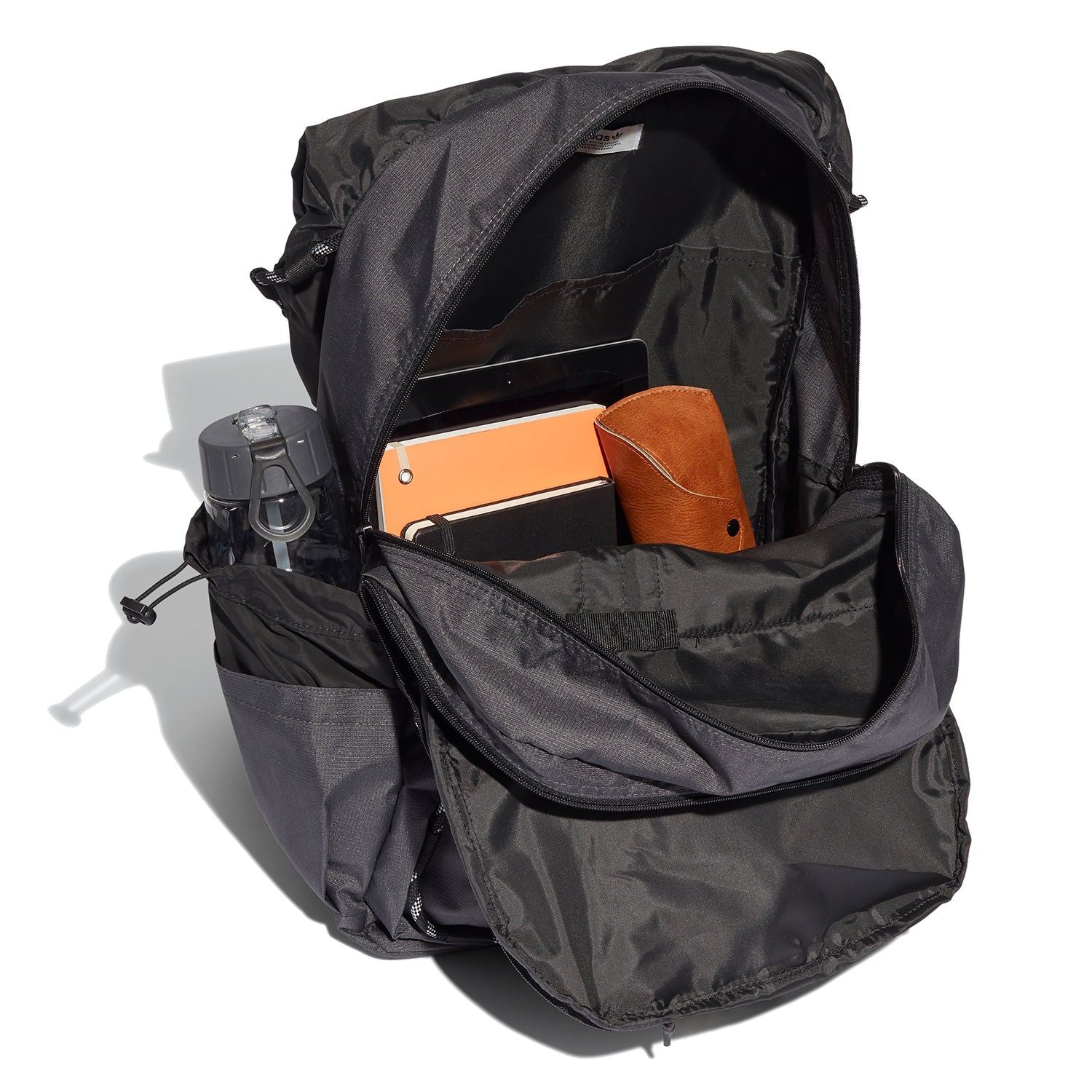 adidas Originals Unisex R.Y.V. Toploader Backpack - Black - Image 4