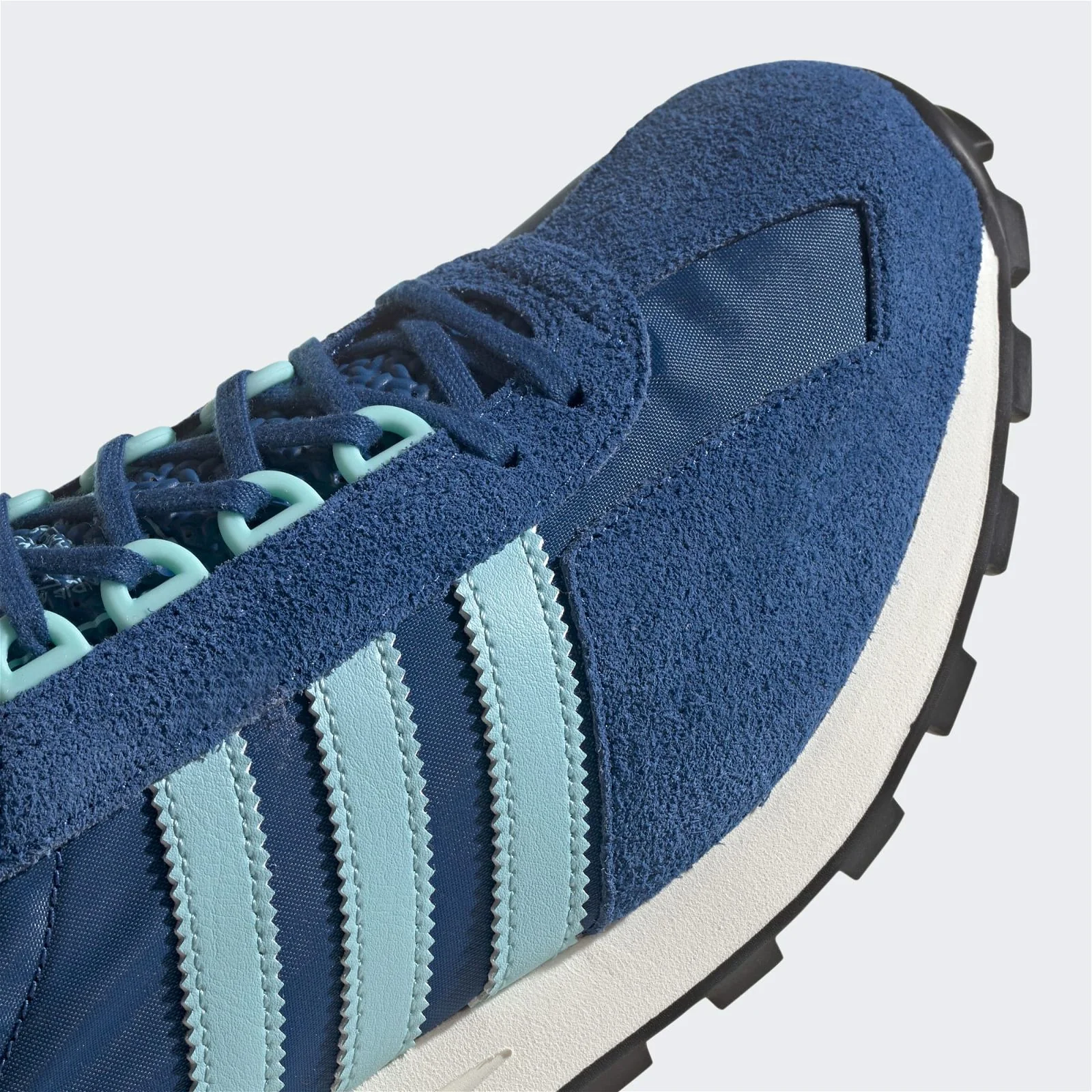 adidas Originals Unisex Racing 1 Trainers - Dark Marine - Image 4