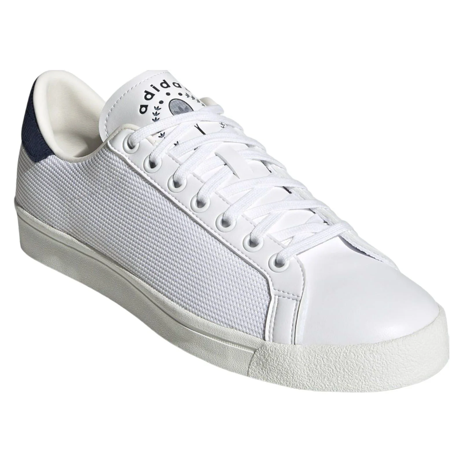 adidas Originals Unisex Rod Laver Vintage Shoes - Chalk White - Image 2