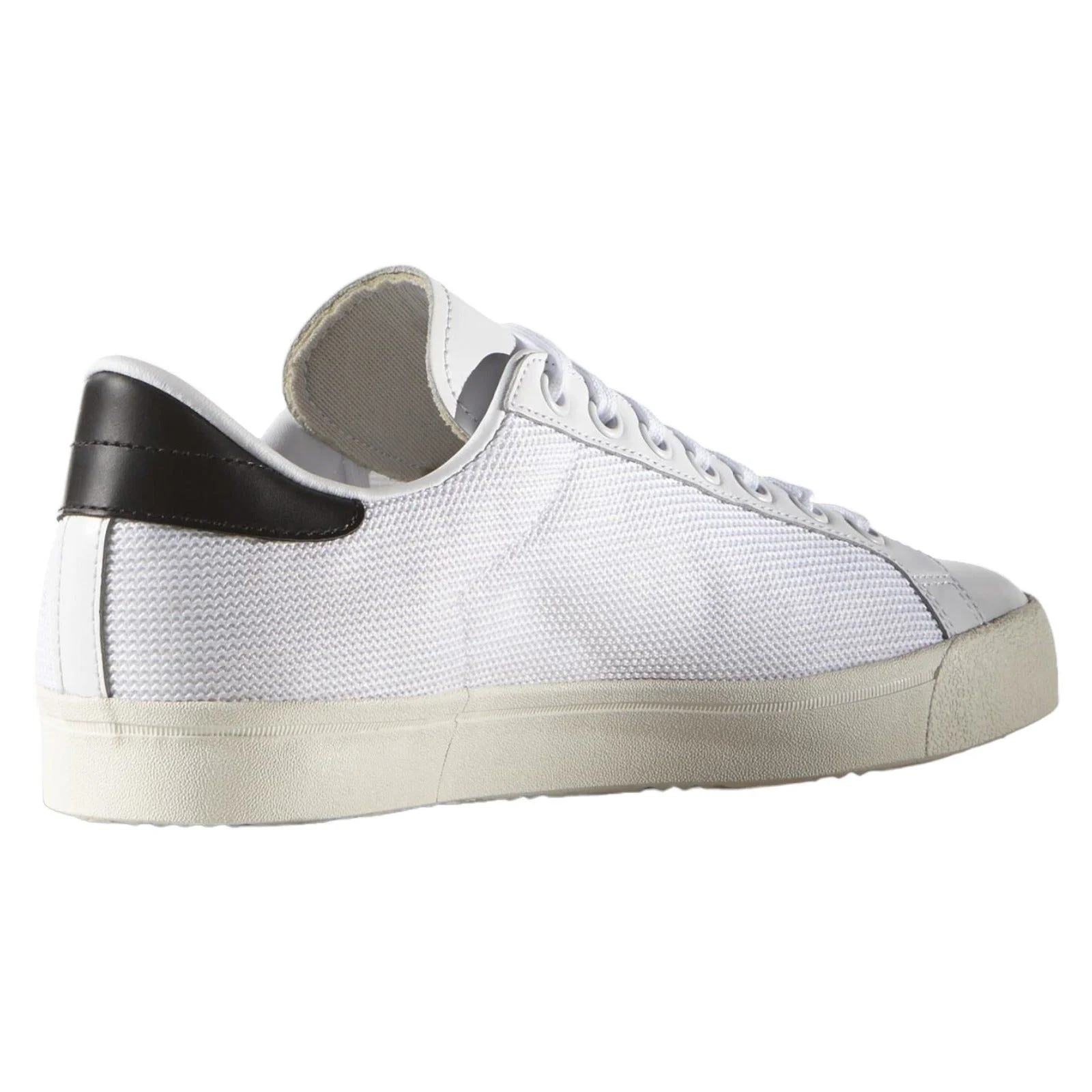 adidas Originals Unisex Rod Laver Vintage Shoes - White / Black - Image 3