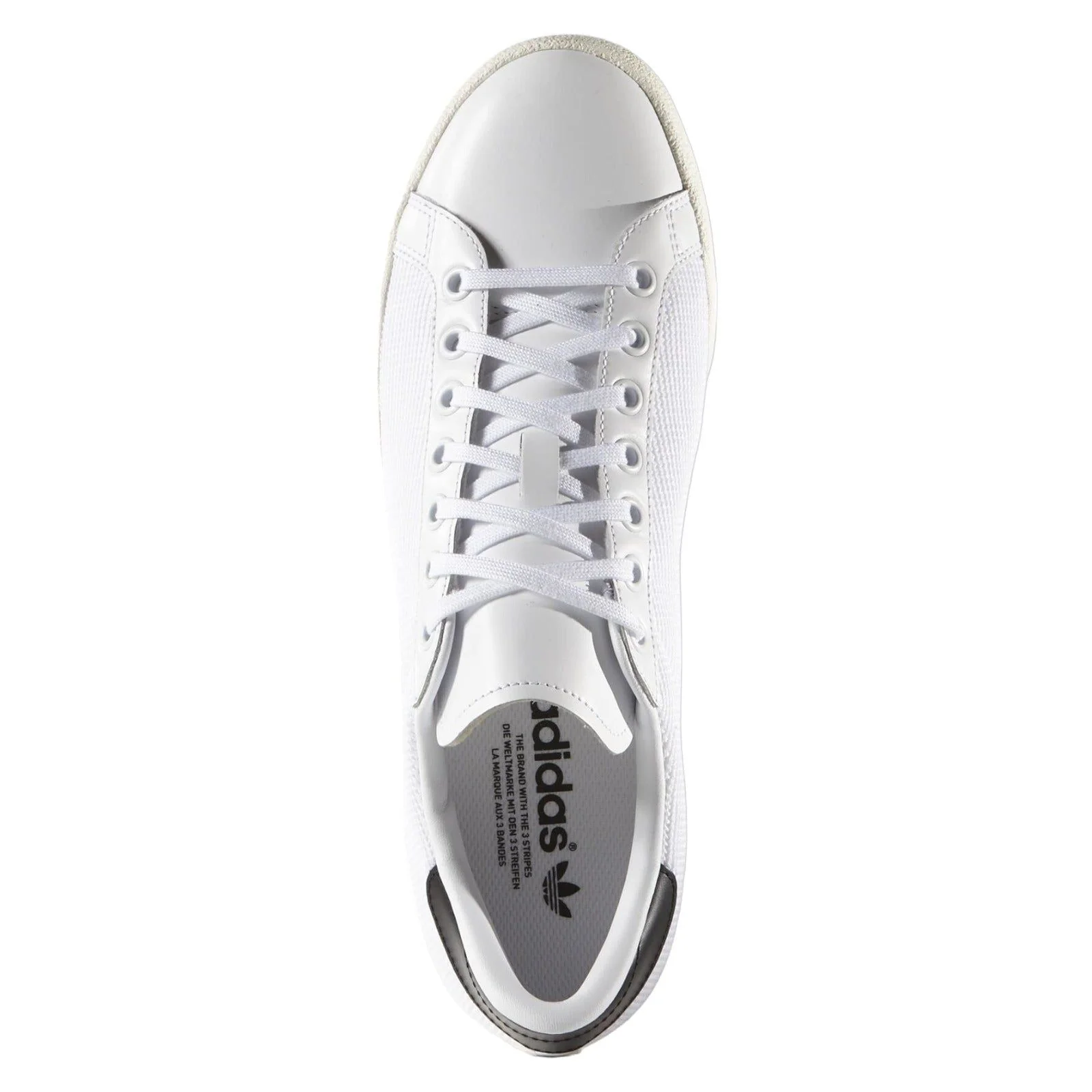 adidas Originals Unisex Rod Laver Vintage Shoes - White / Black - Image 4