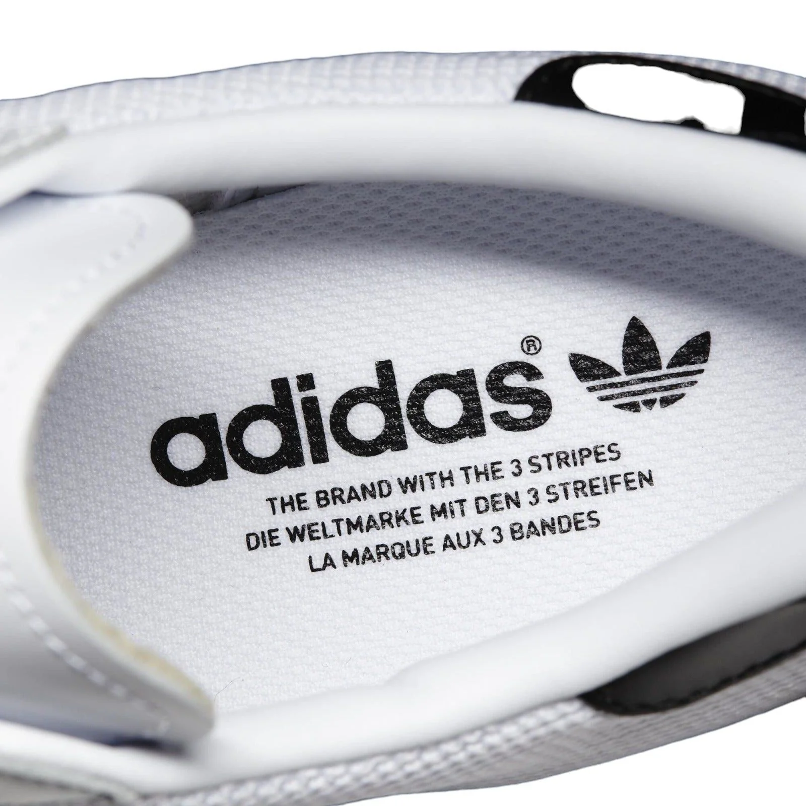 adidas Originals Unisex Rod Laver Vintage Shoes - White / Black - Image 7