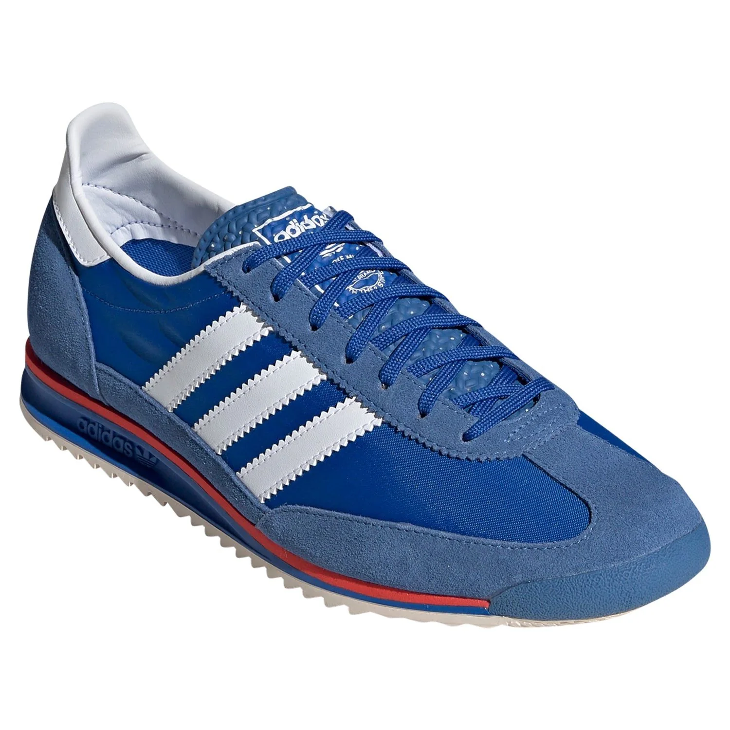 adidas Originals Unisex SL 72 Shoes - Blue/Red/White - Image 2