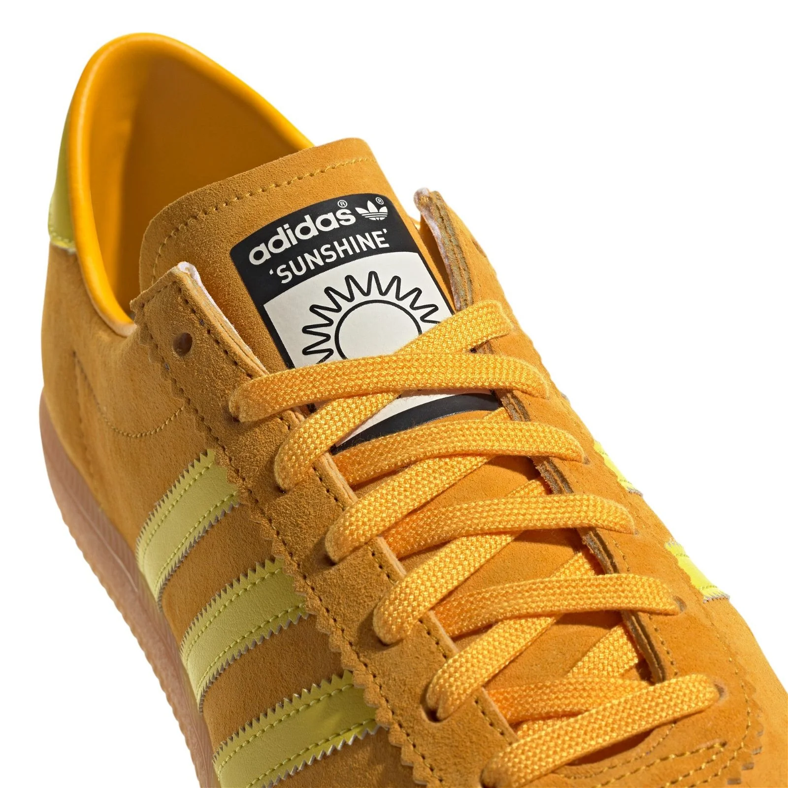 adidas Originals Unisex Sunshine Shoes - Pantone Bright Yellow - Image 4