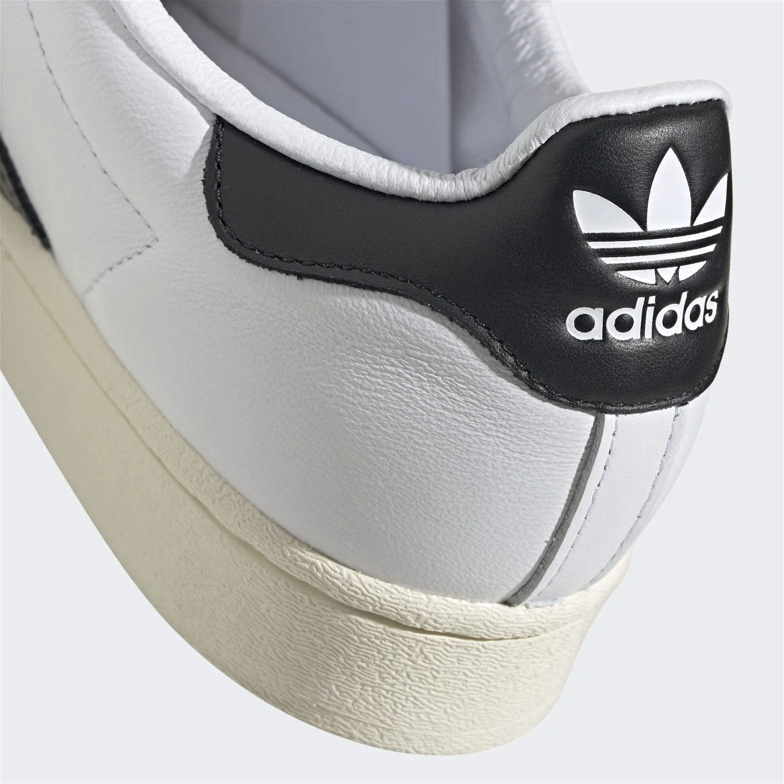 adidas Originals Unisex Superstar Laceless Shoes - White Black - Image 11
