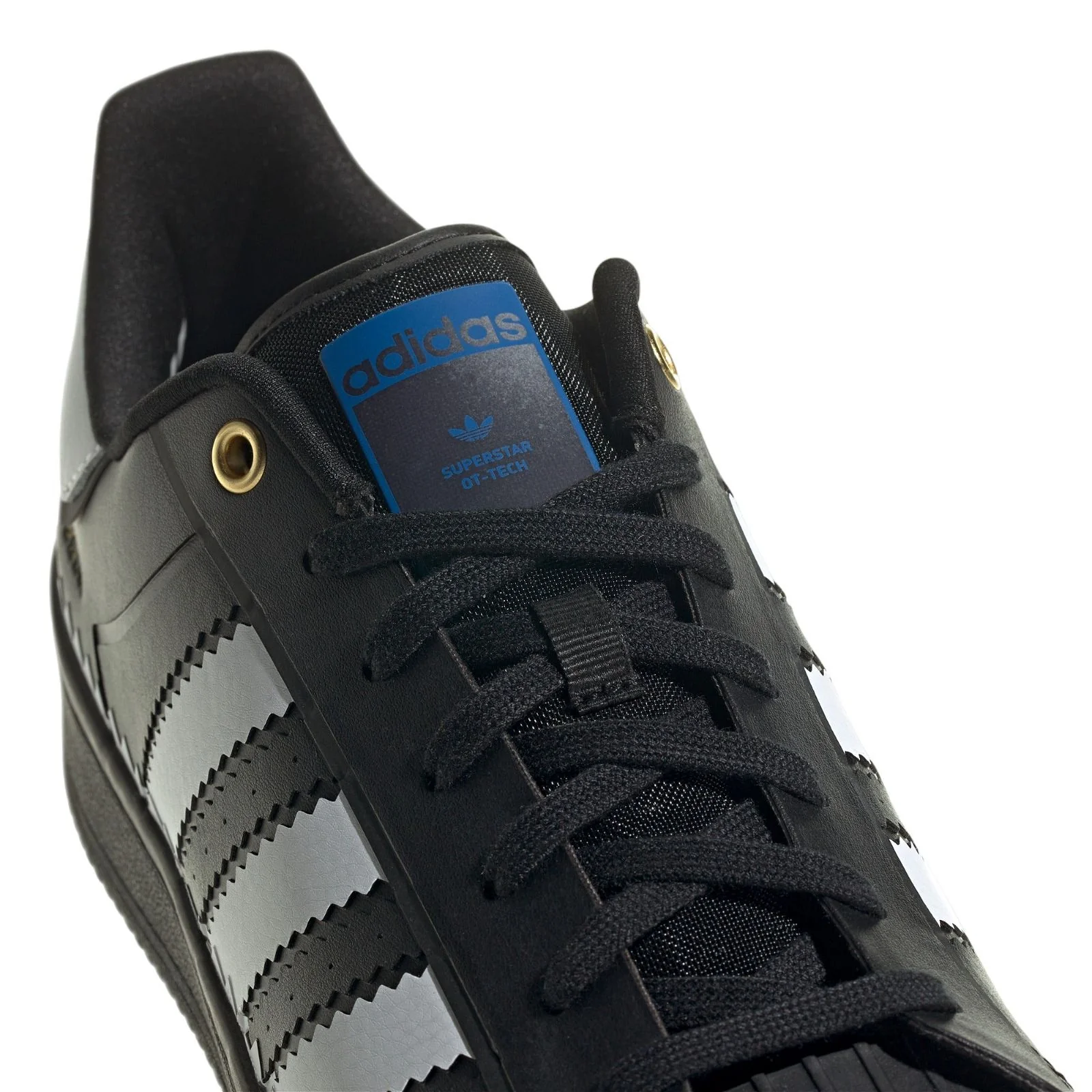 adidas Originals Unisex Superstar OT Tech Shoes - Black - Image 4
