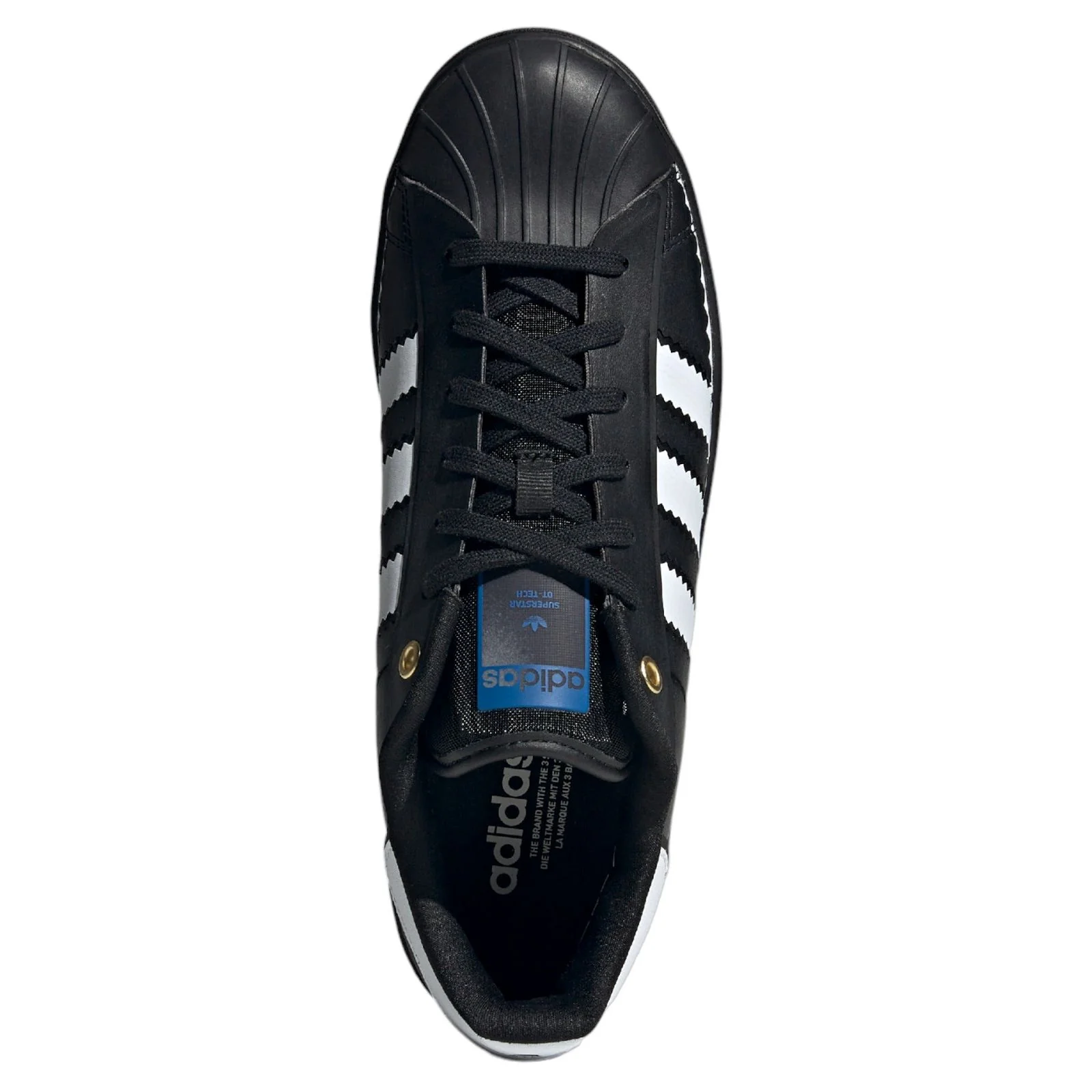 adidas Originals Unisex Superstar OT Tech Shoes - Black - Image 6