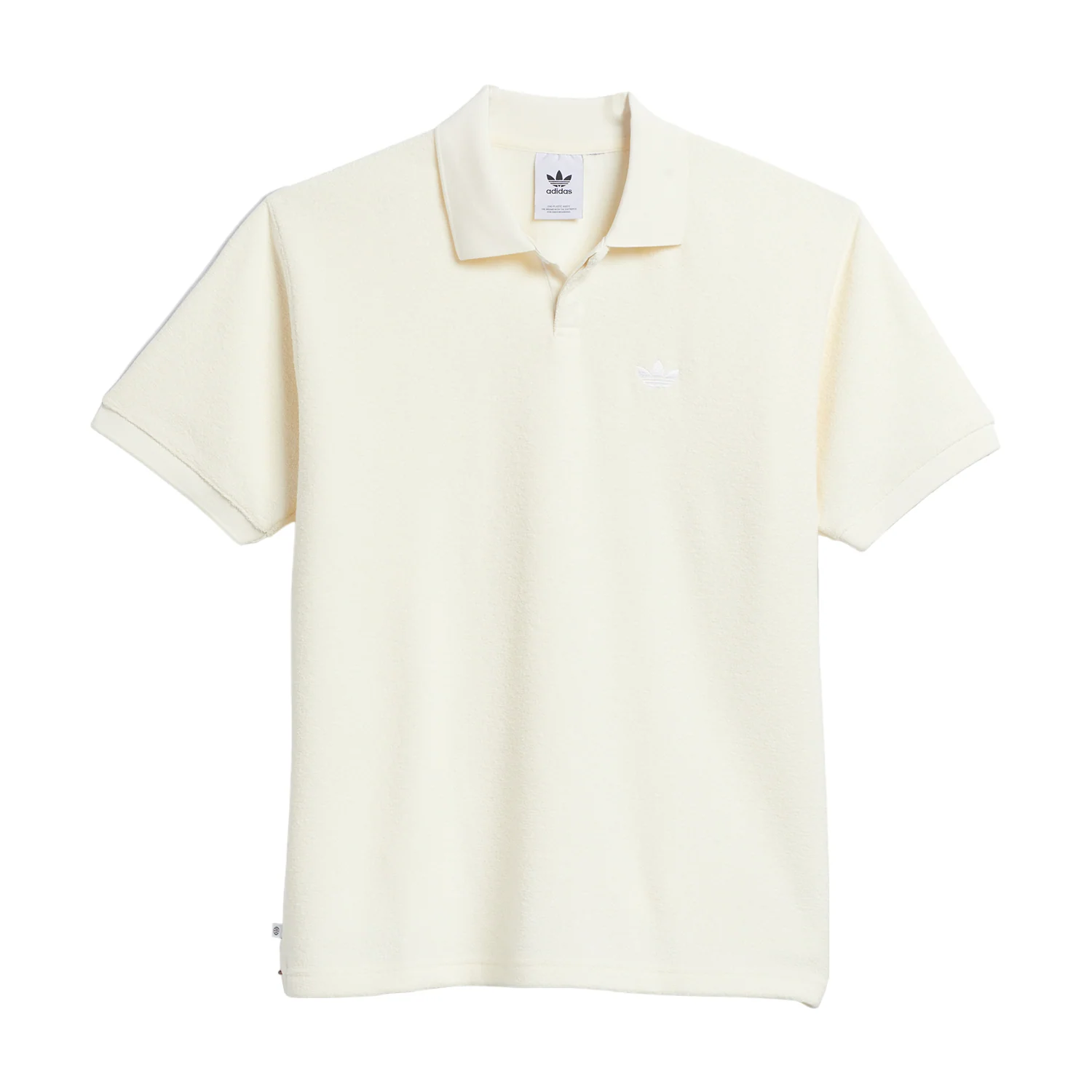 adidas Originals Unisex Tennis Polo - Cream & White