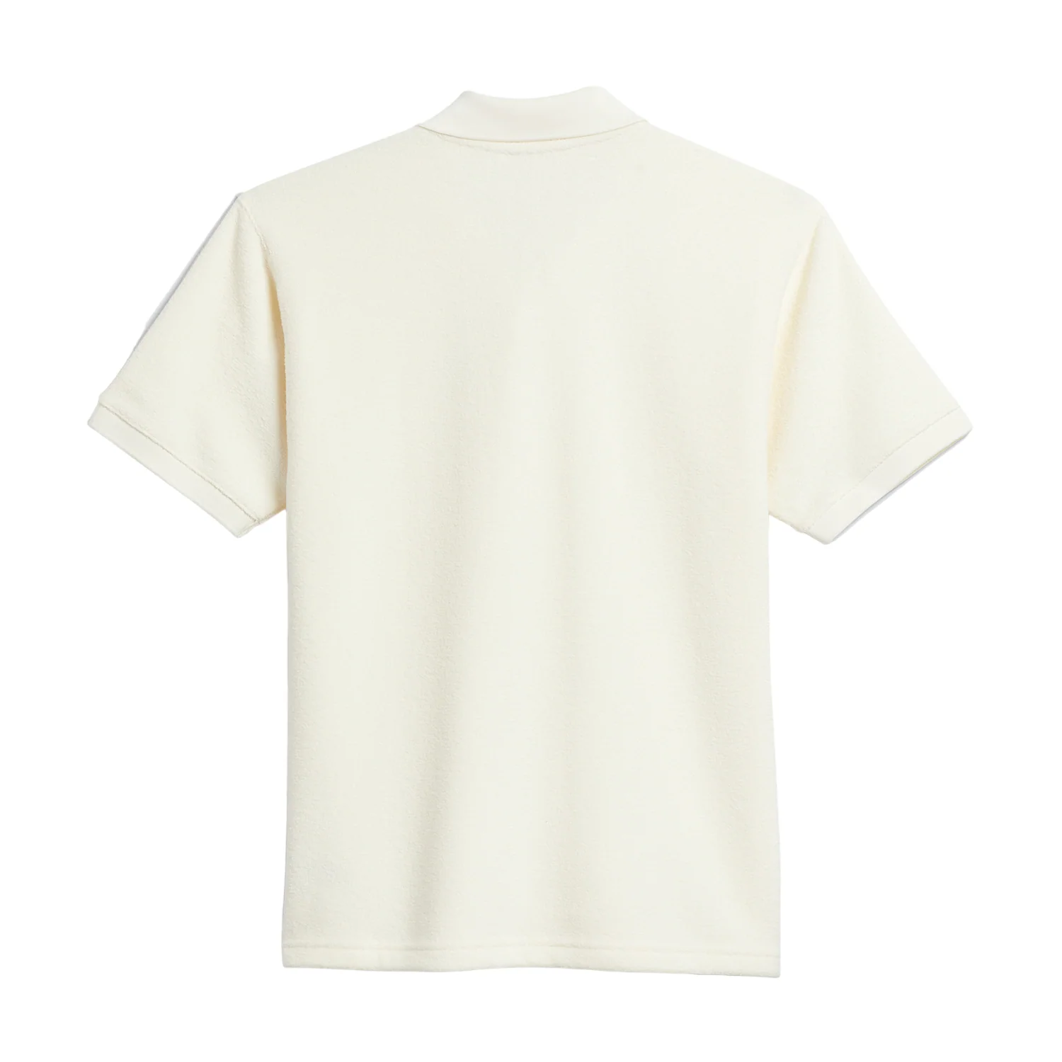 adidas Originals Unisex Tennis Polo - Cream & White - Image 8