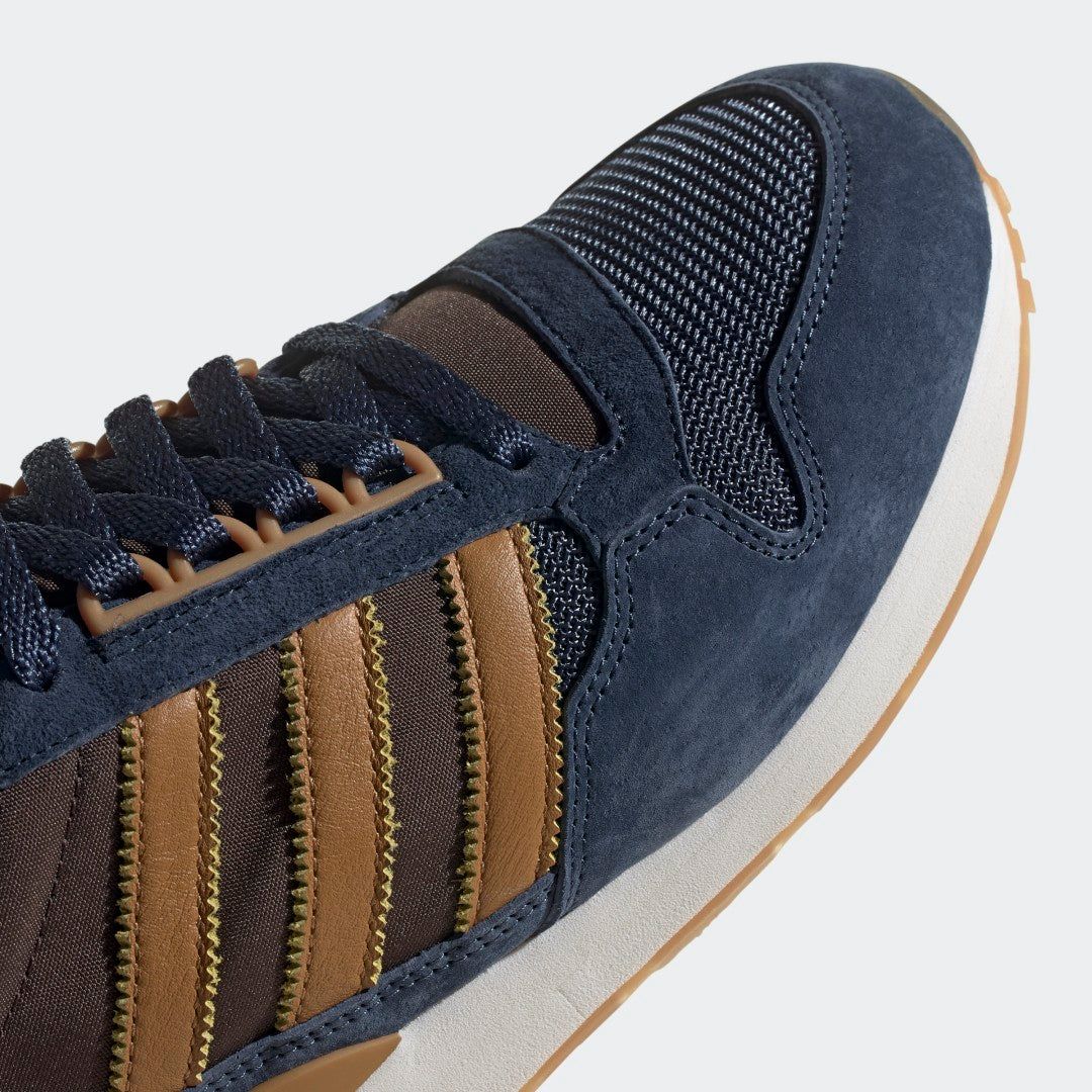 adidas Originals Unisex ZX 500 Shoes - Navy - Image 3