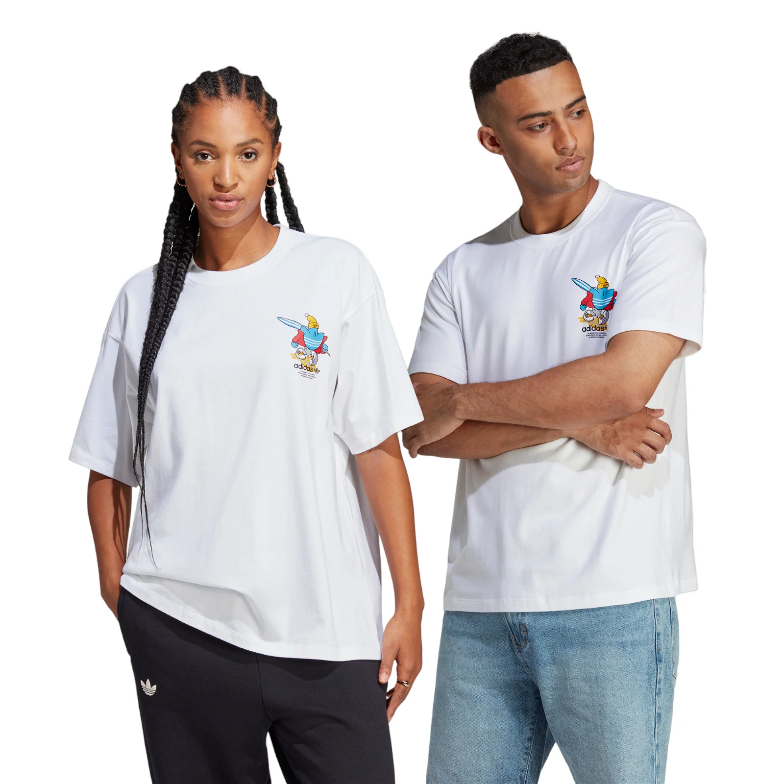 adidas Originals Unitefit Xmas T-Shirt (Gender Neutral) - White - Image 2