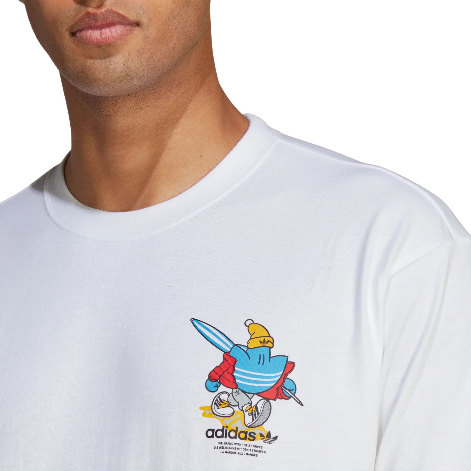 adidas Originals Unitefit Xmas T-Shirt (Gender Neutral) - White - Image 4