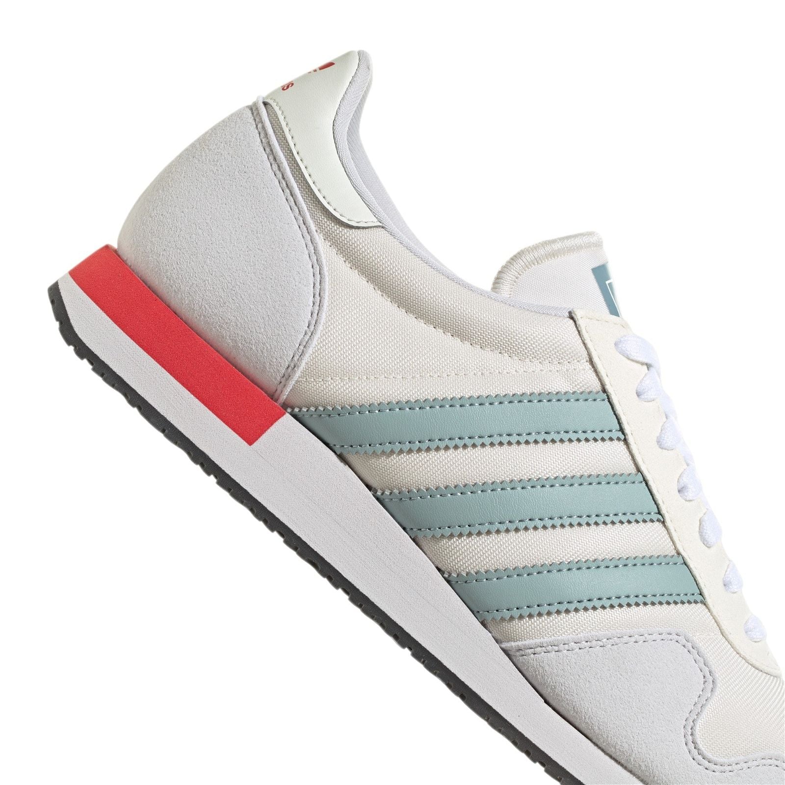 adidas Originals USA 84 Trainers - Chalk White / Vivid Red - Image 5