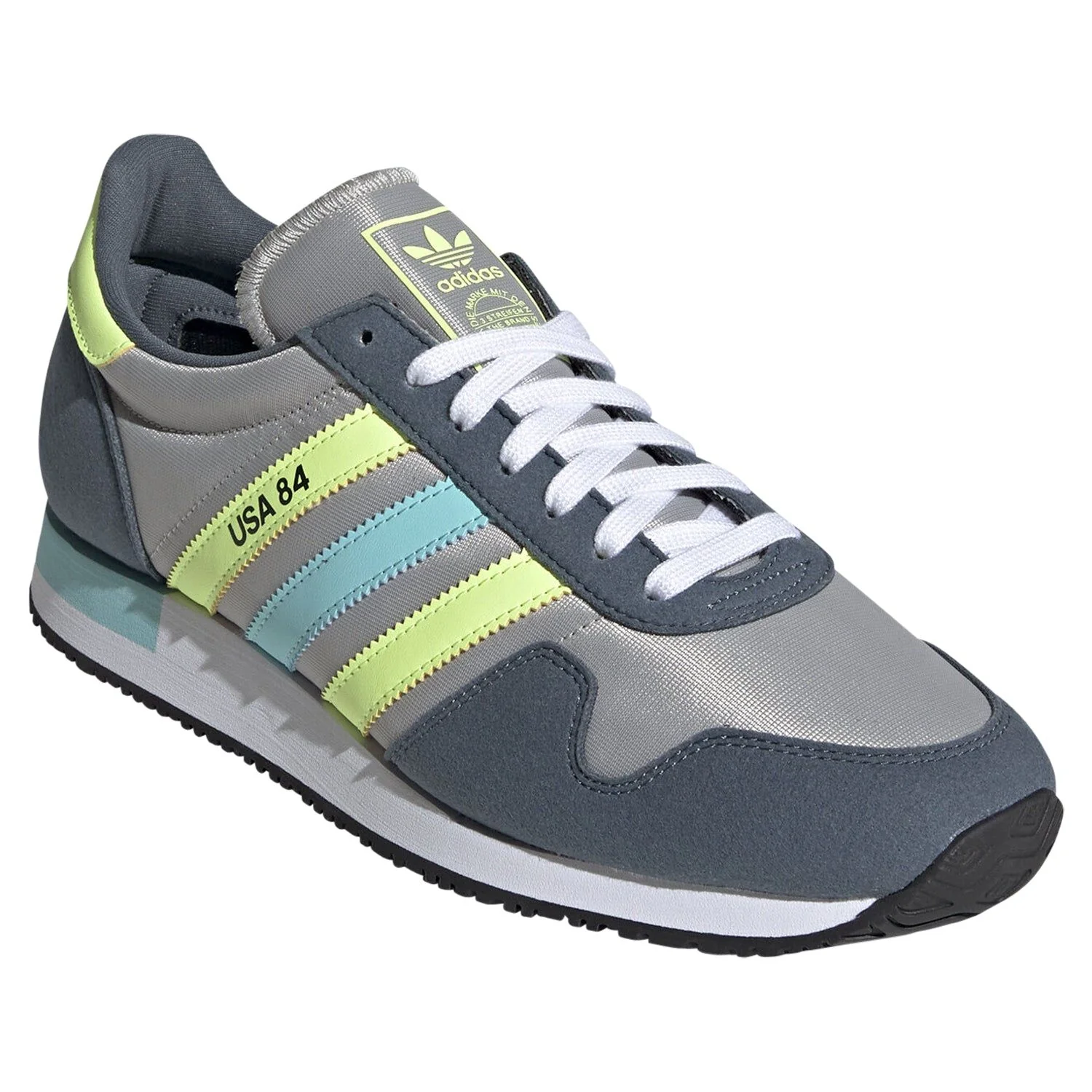adidas Originals USA 84 Trainers - Grey - Image 2