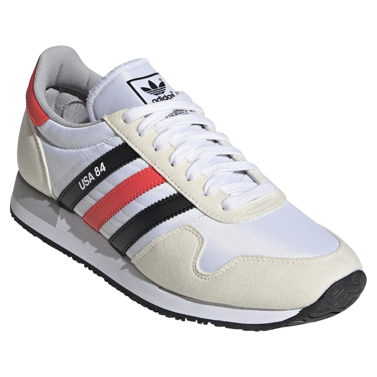 adidas Originals USA 84 Trainers - White - Image 2