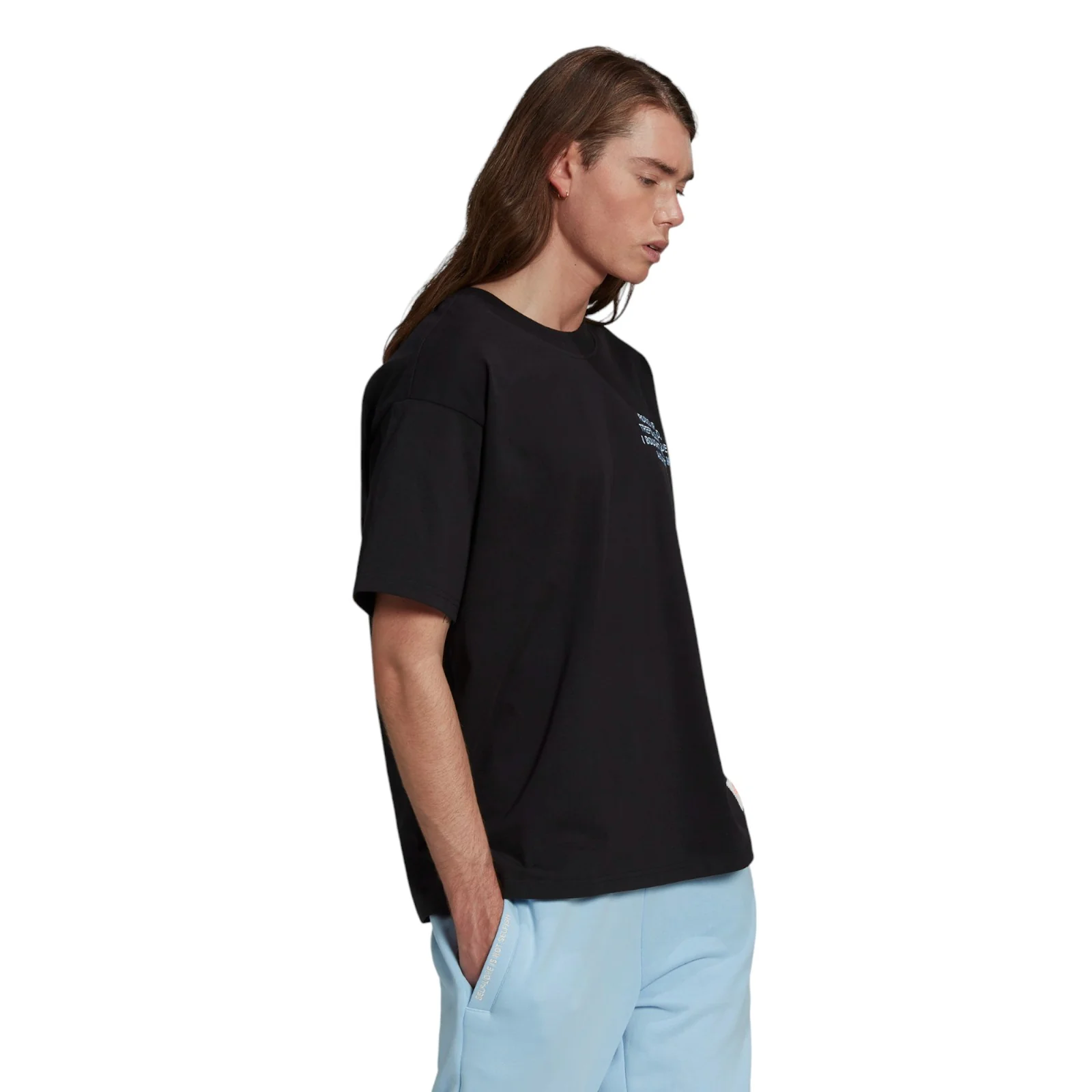 adidas Originals V-Day Tee (Gender Neutral) - Black - Image 5