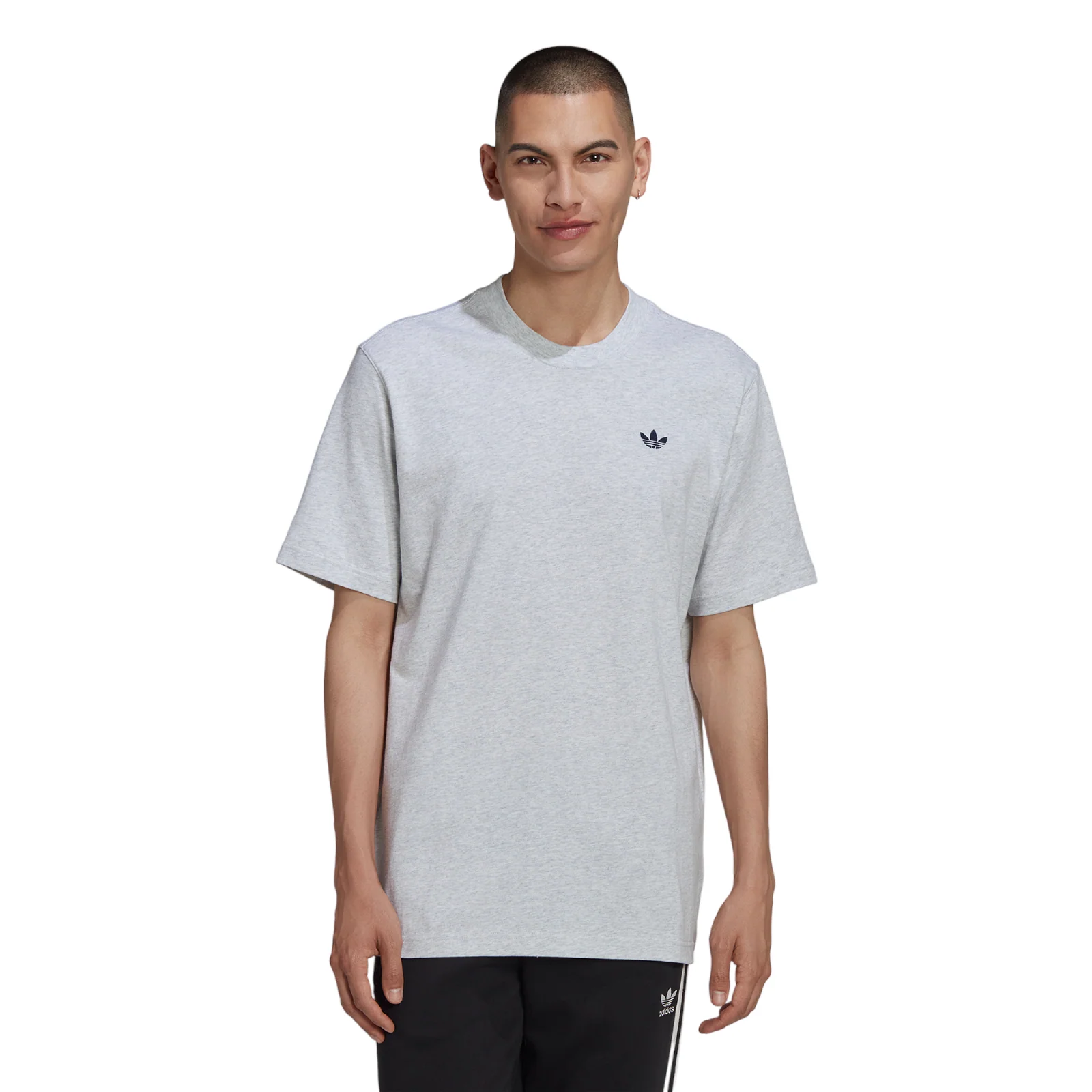 adidas Originals Varsity Loose Graphic T-Shirt - Grey - Image 3