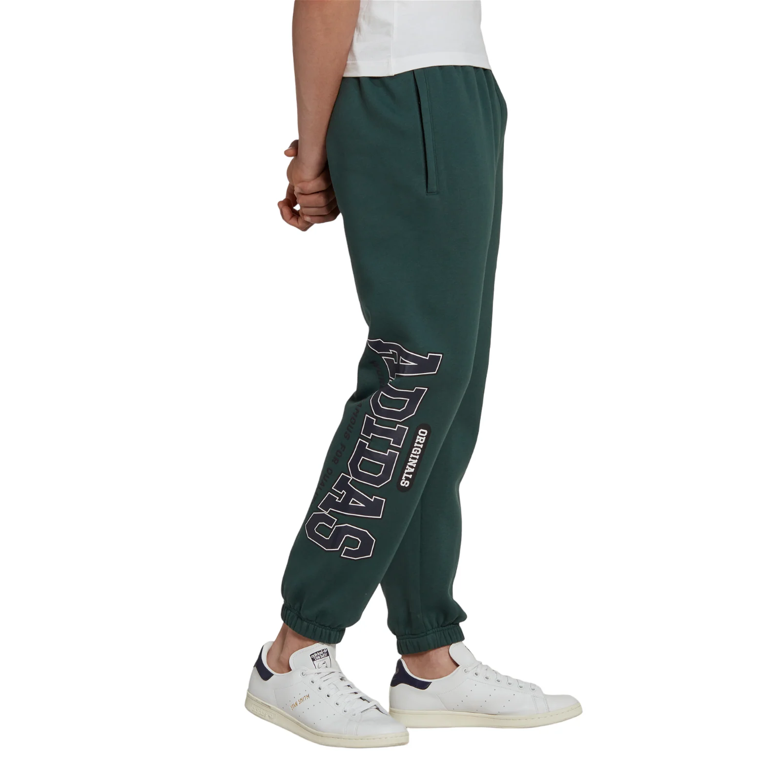 adidas Originals Varsity Sweat Pants - Green - Image 2