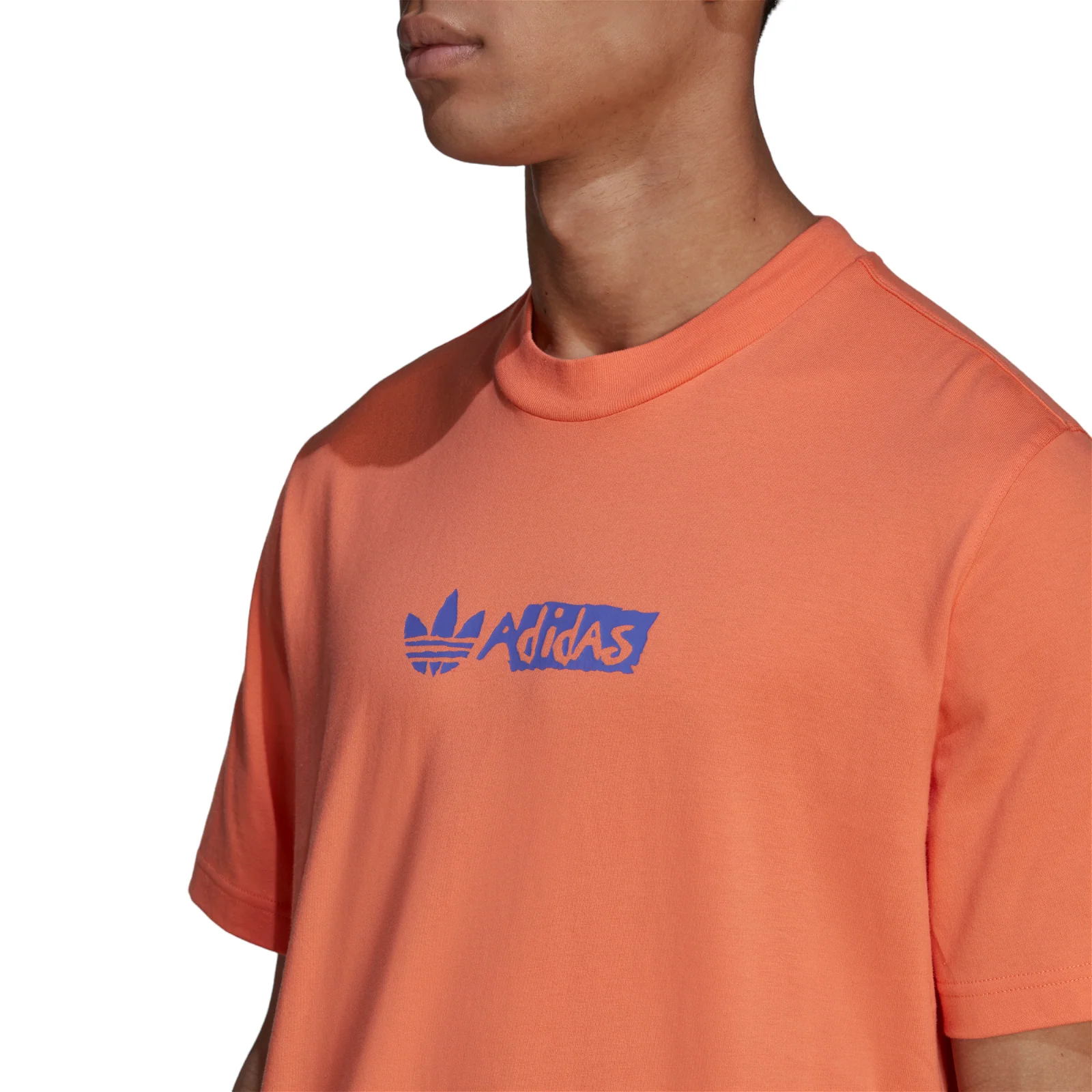 adidas Originals Victory Graphic Tee - Semi Coral - Image 4