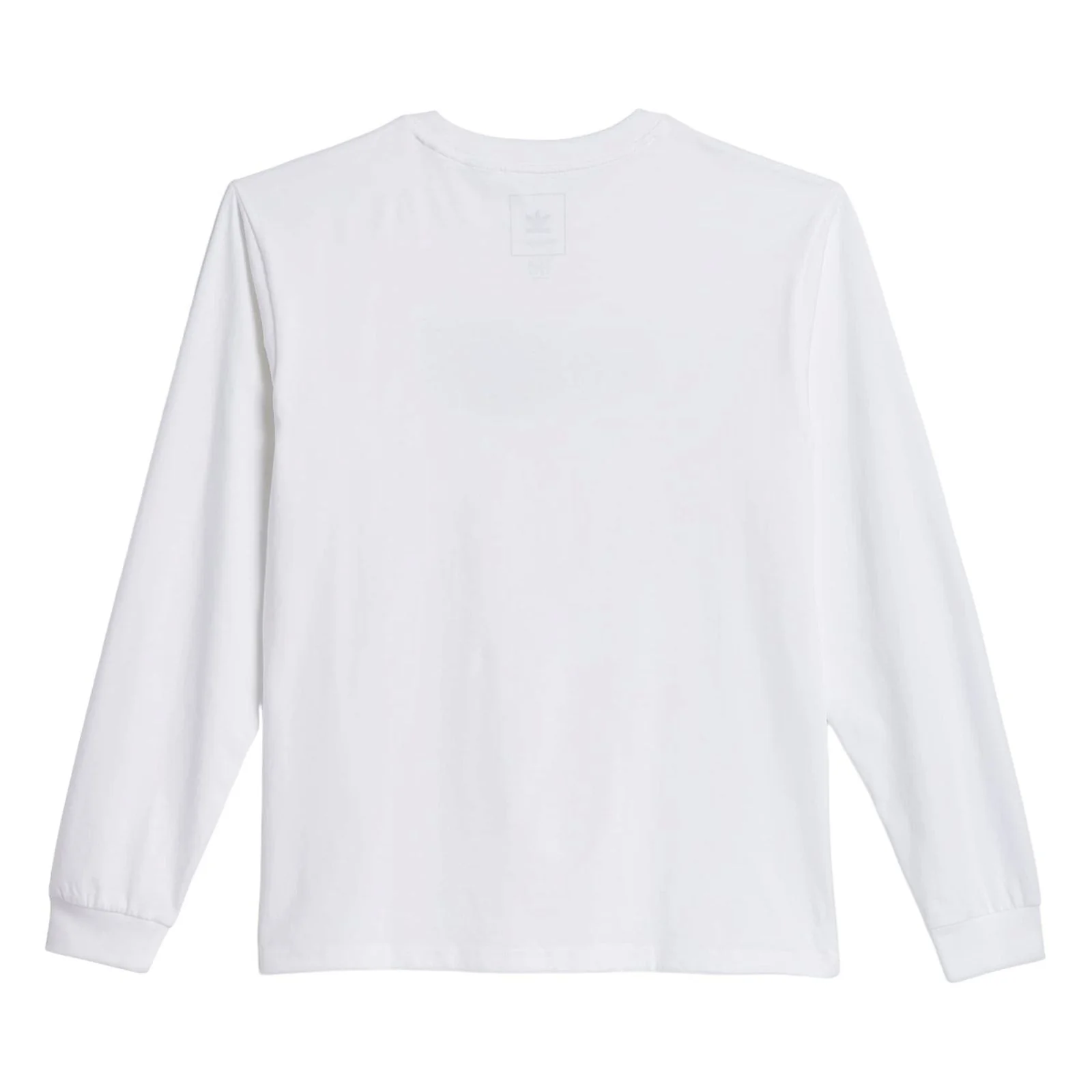 adidas Originals Washed Out 4.0 Logo Long Sleeve T-Shirt - White - Image 8