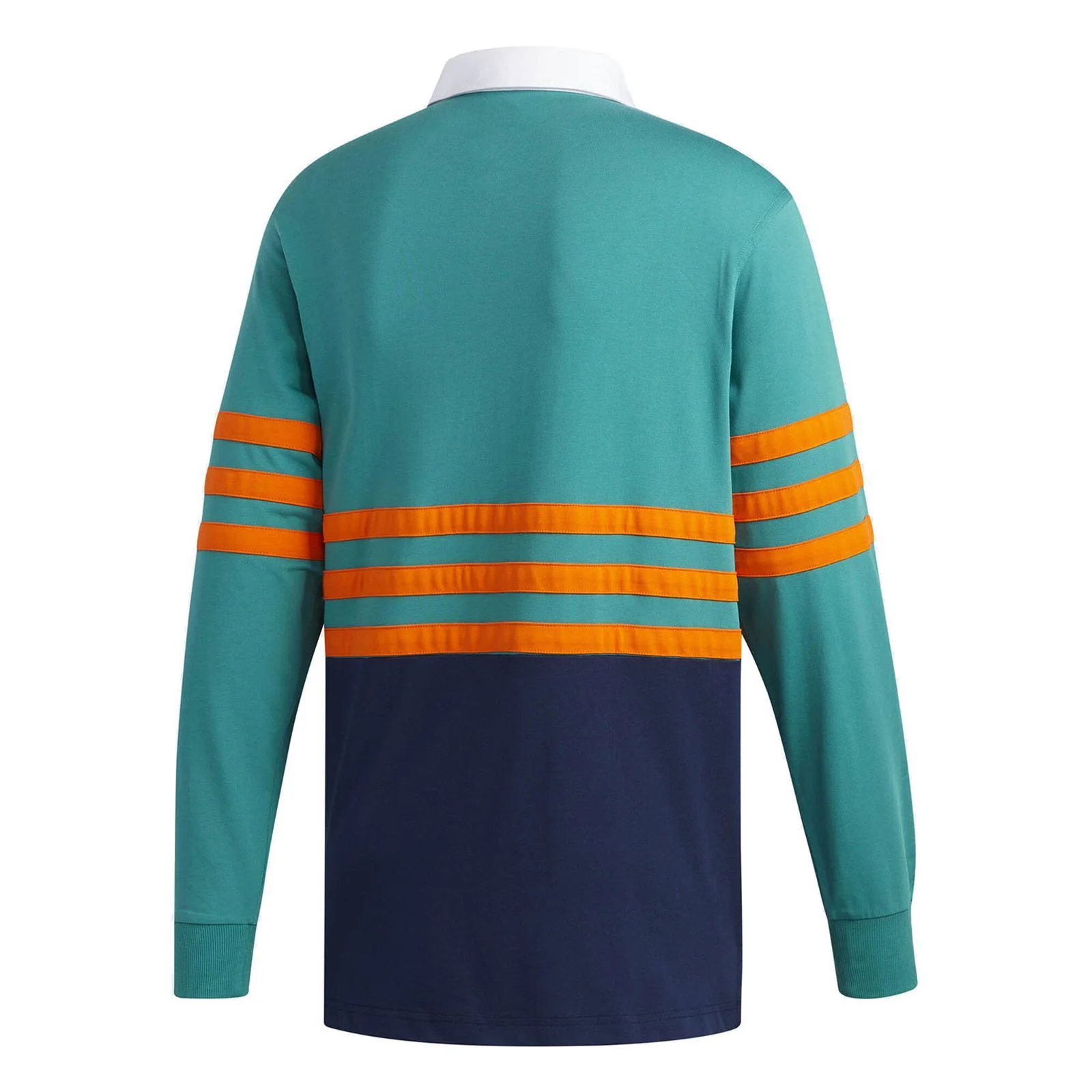 adidas Originals Winchell Rugby Shirt - Green - Image 2